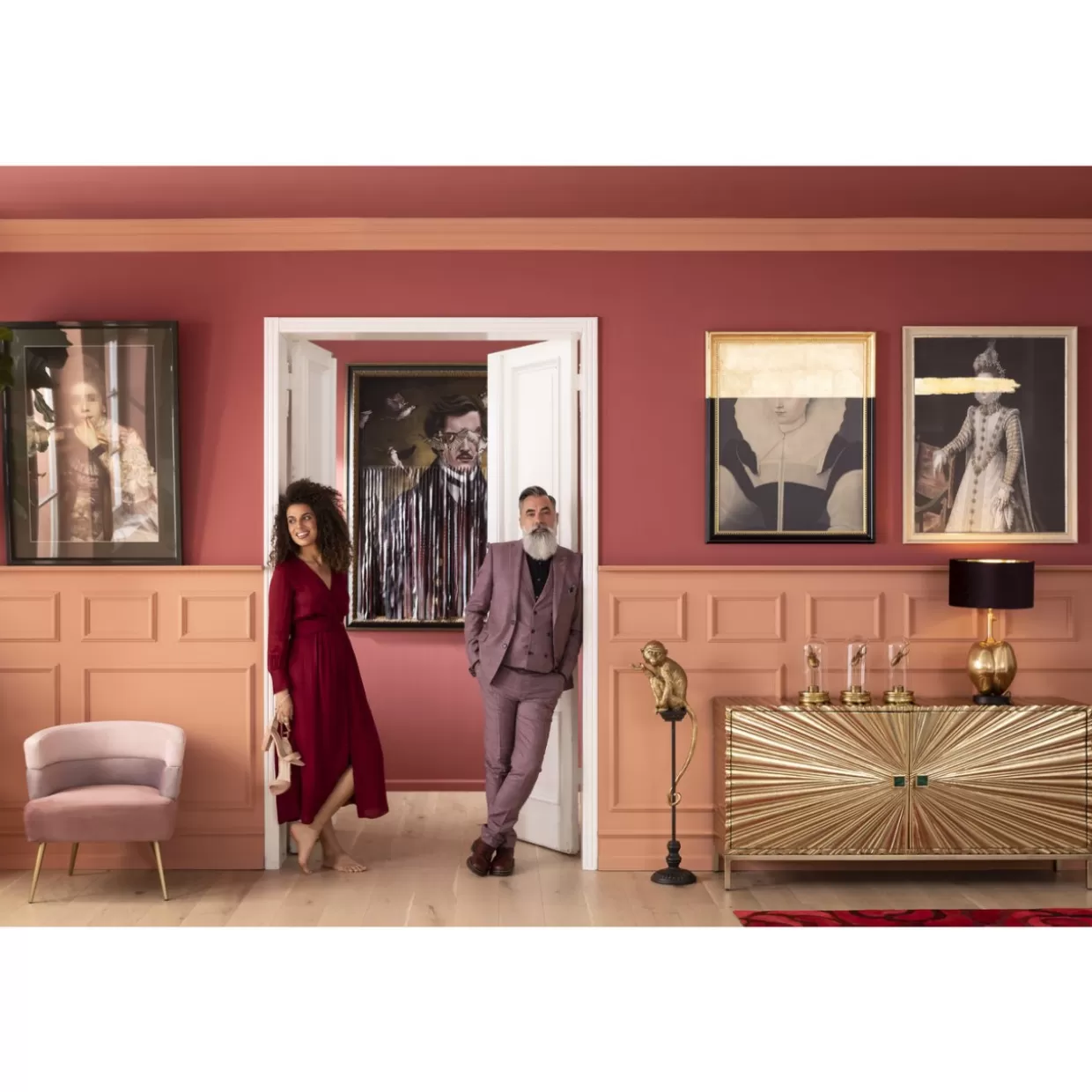 Credenze Moderne KARE Design con Luci Integrate | Comò Illuminato e Mobili Eleganti