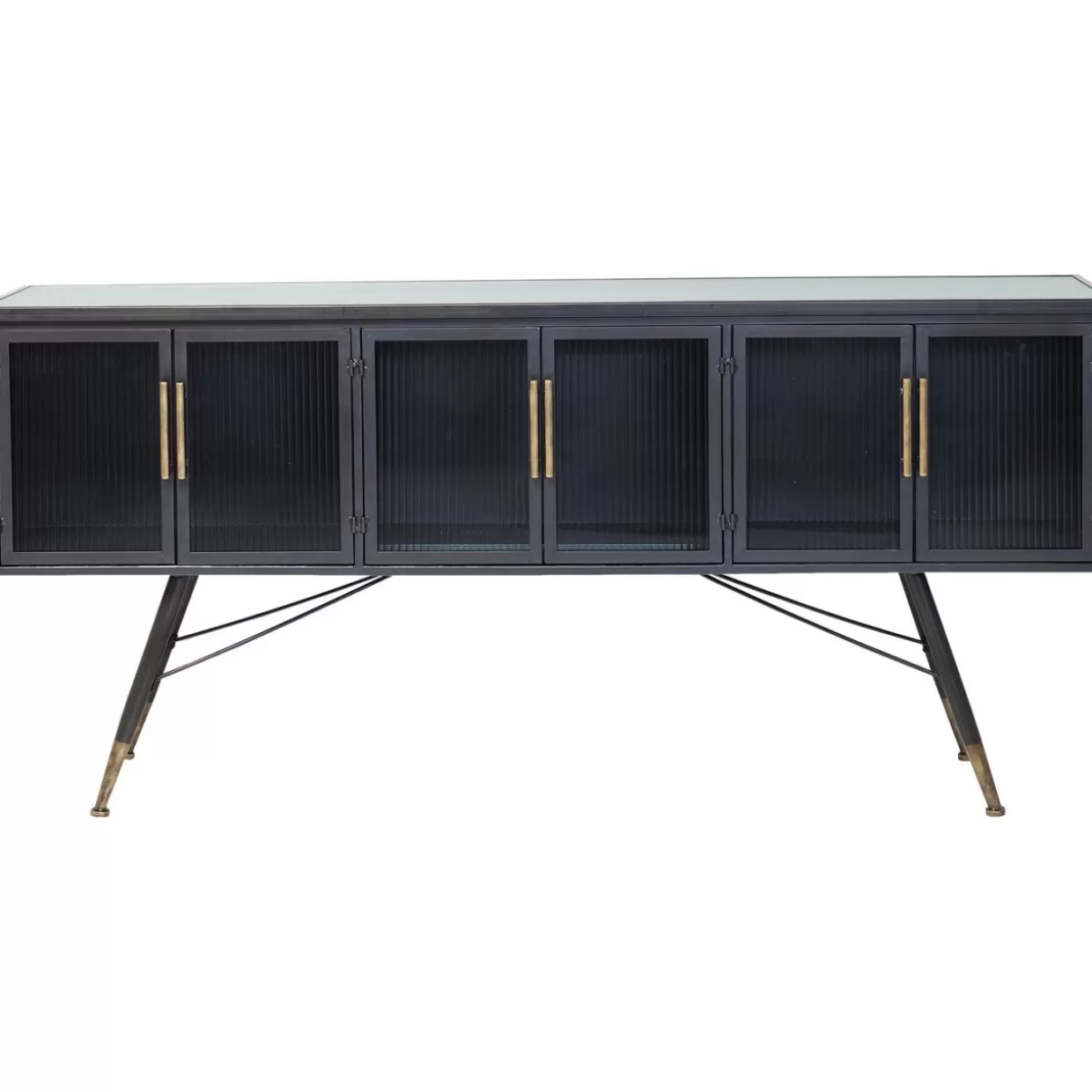Credenza moderna La Gomera con 6 ante - Design funzionale KARE per soggiorno contemporaneo
