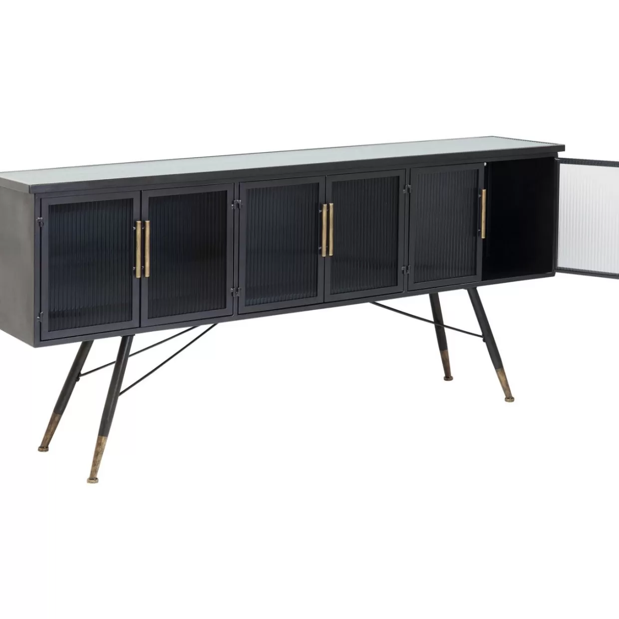 Credenza moderna La Gomera con 6 ante - Design funzionale KARE per soggiorno contemporaneo