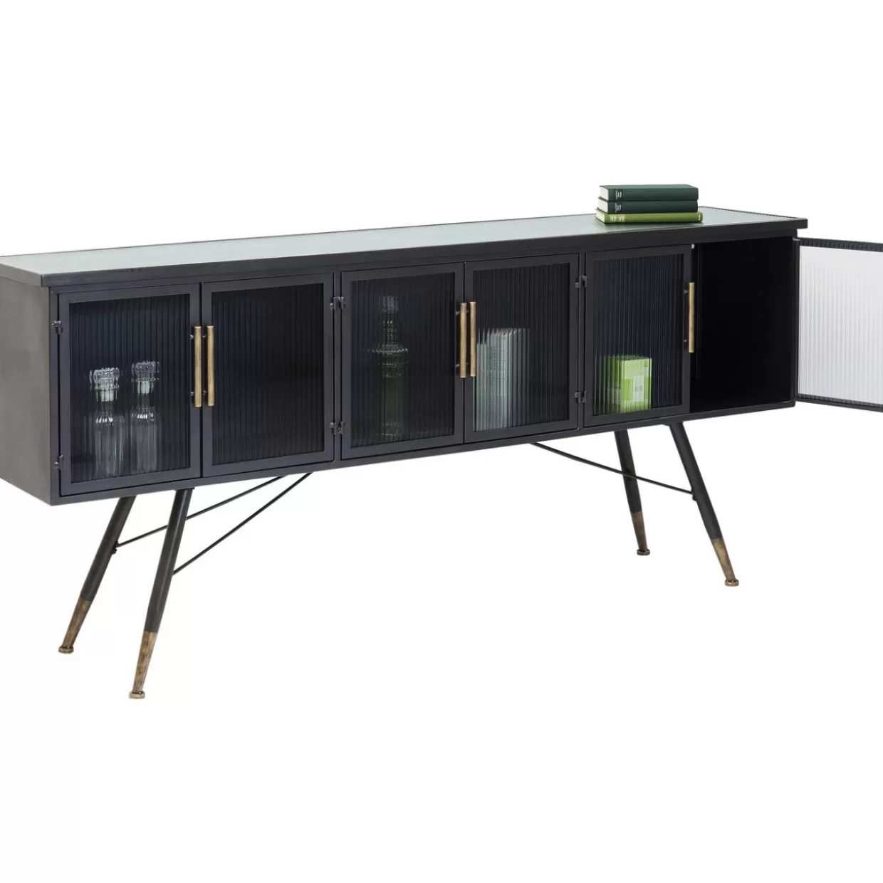 Credenza moderna La Gomera con 6 ante - Design funzionale KARE per soggiorno contemporaneo