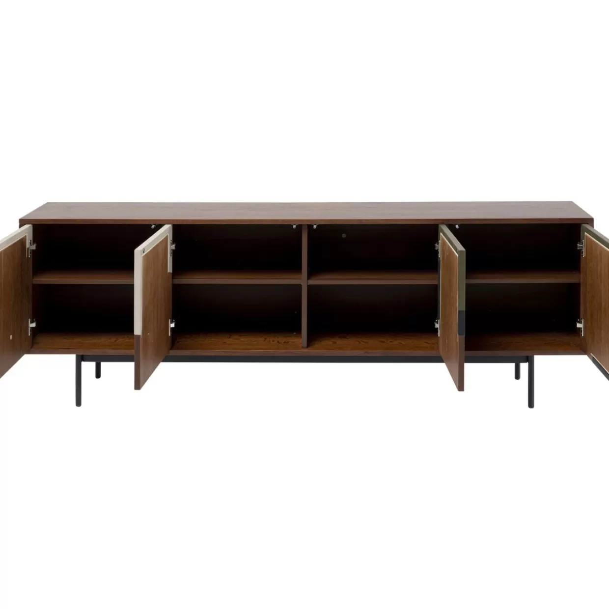 Credenza e Comò Moderni KARE Design - Modello Lamello in Colori Vivaci, 200 x 70 cm per Soggiorno Accogliente
