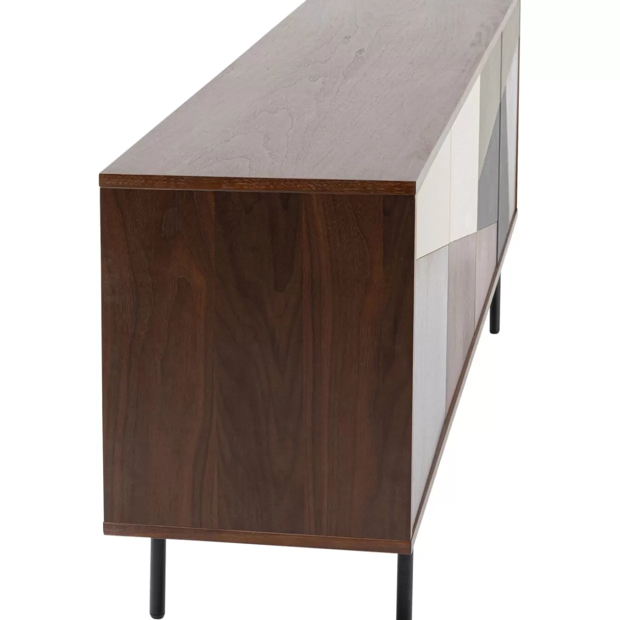 Credenza e Comò Moderni KARE Design - Modello Lamello in Colori Vivaci, 200 x 70 cm per Soggiorno Accogliente