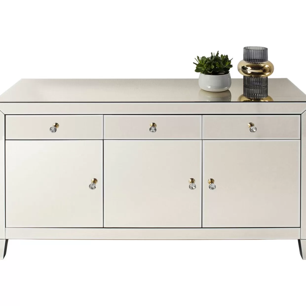 Eleganti Credenze e Comò KARE Design - Collezione Lusso in Tonalità Champagne