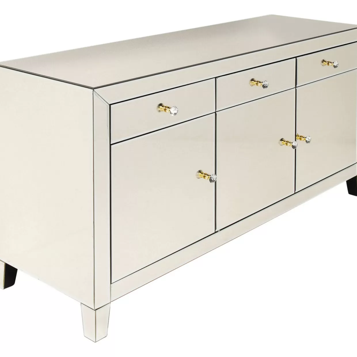 Eleganti Credenze e Comò KARE Design - Collezione Lusso in Tonalità Champagne