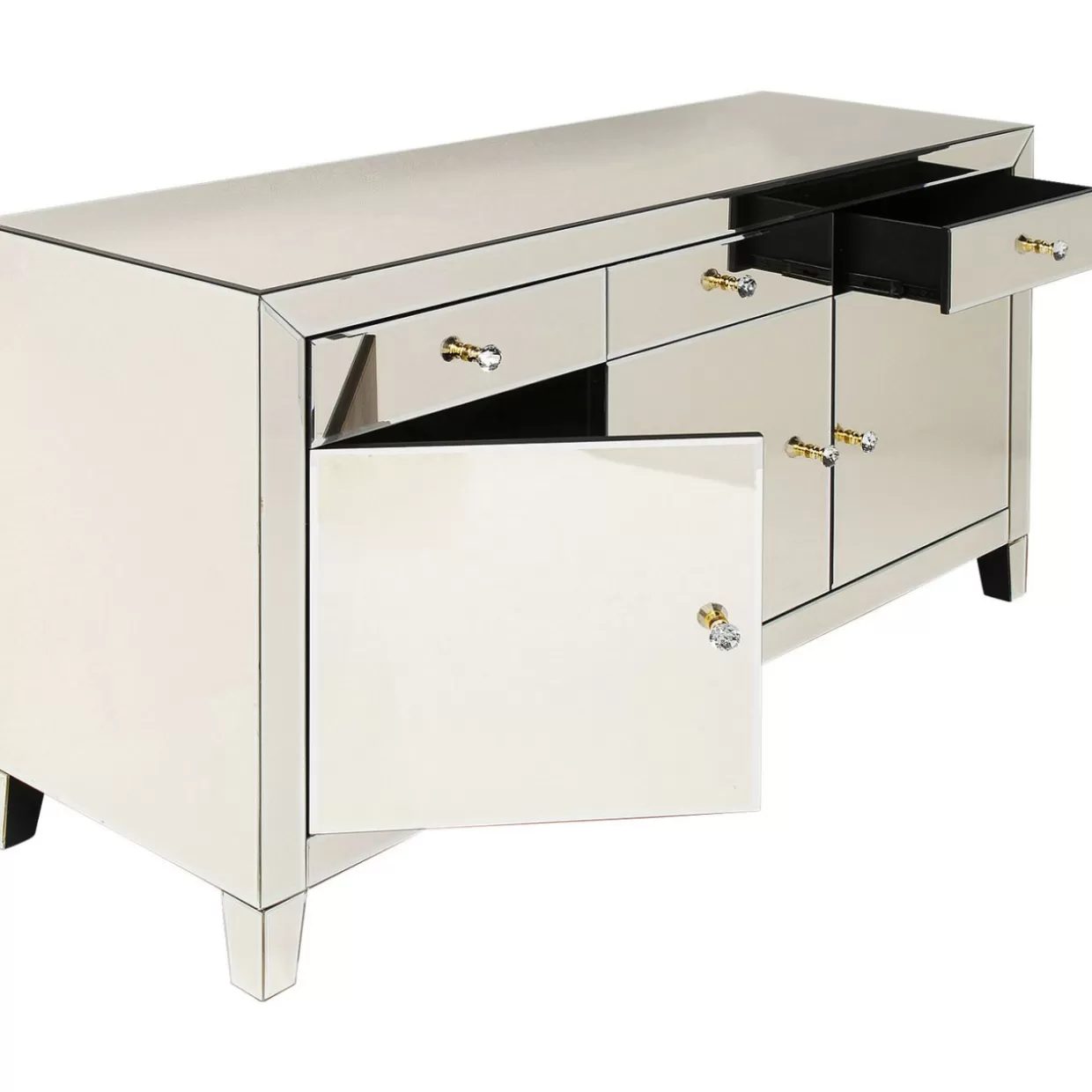 Eleganti Credenze e Comò KARE Design - Collezione Lusso in Tonalità Champagne