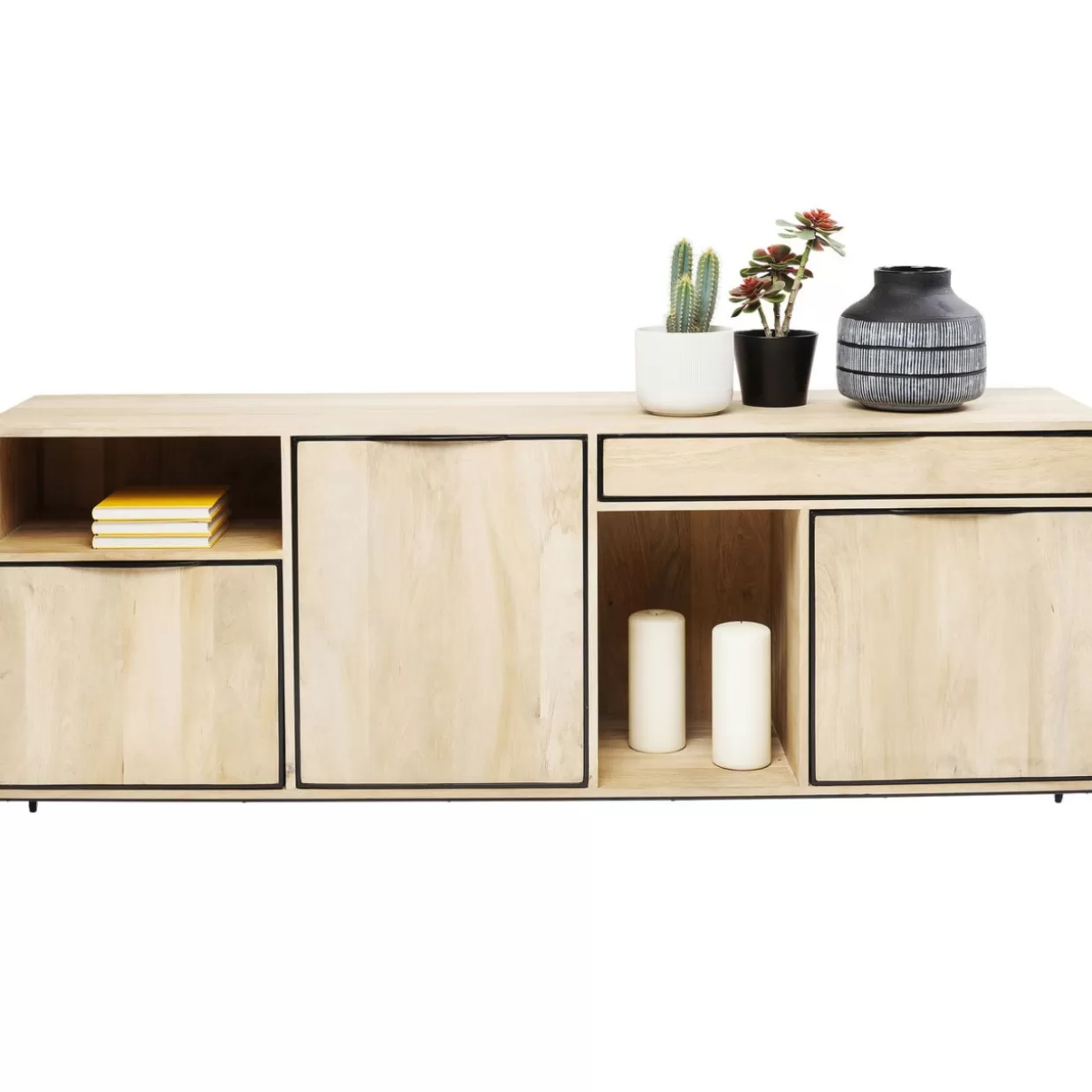 KARE Design - Credenza Modena con Comò Coordinati, Design Esclusivo per Soggiorno e Sala da Pranzo