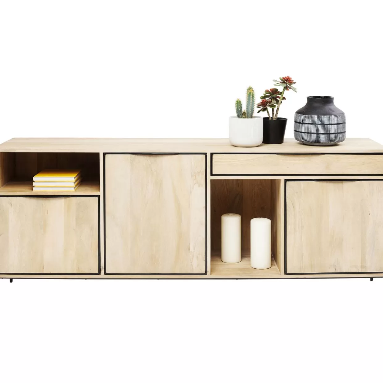 KARE Design - Credenza Modena con Comò Coordinati, Design Esclusivo per Soggiorno e Sala da Pranzo