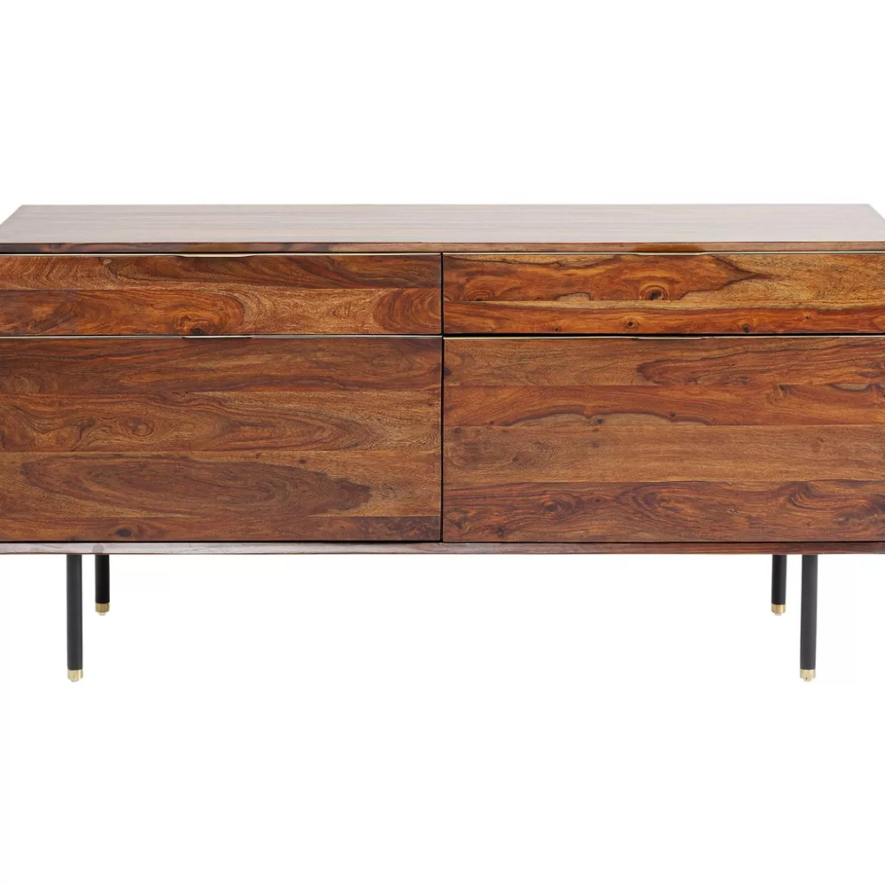 Credenza funzionale Ravello 140 - Cassettiera moderna con design elegante e struttura resistente | Collezione esclusiva KARE per soggiorni raffinati