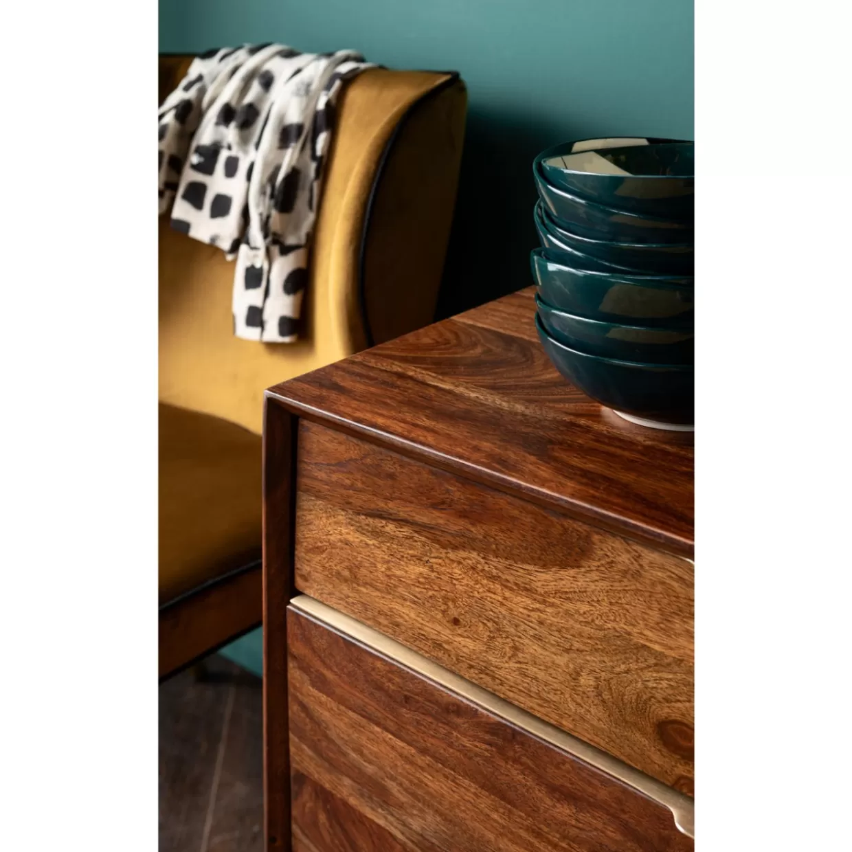 Credenza funzionale Ravello 140 - Cassettiera moderna con design elegante e struttura resistente | Collezione esclusiva KARE per soggiorni raffinati