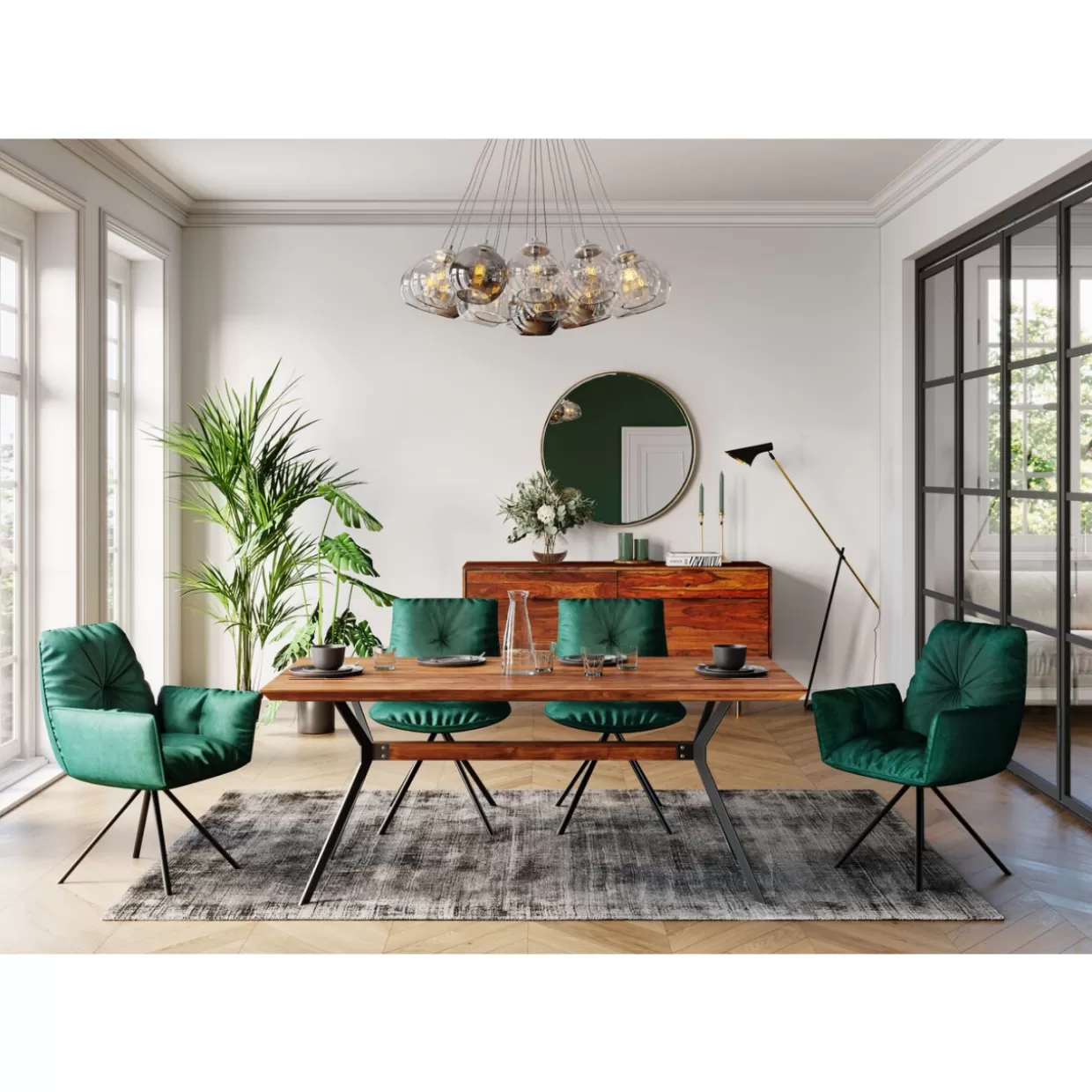 Credenza funzionale Ravello 140 - Cassettiera moderna con design elegante e struttura resistente | Collezione esclusiva KARE per soggiorni raffinati