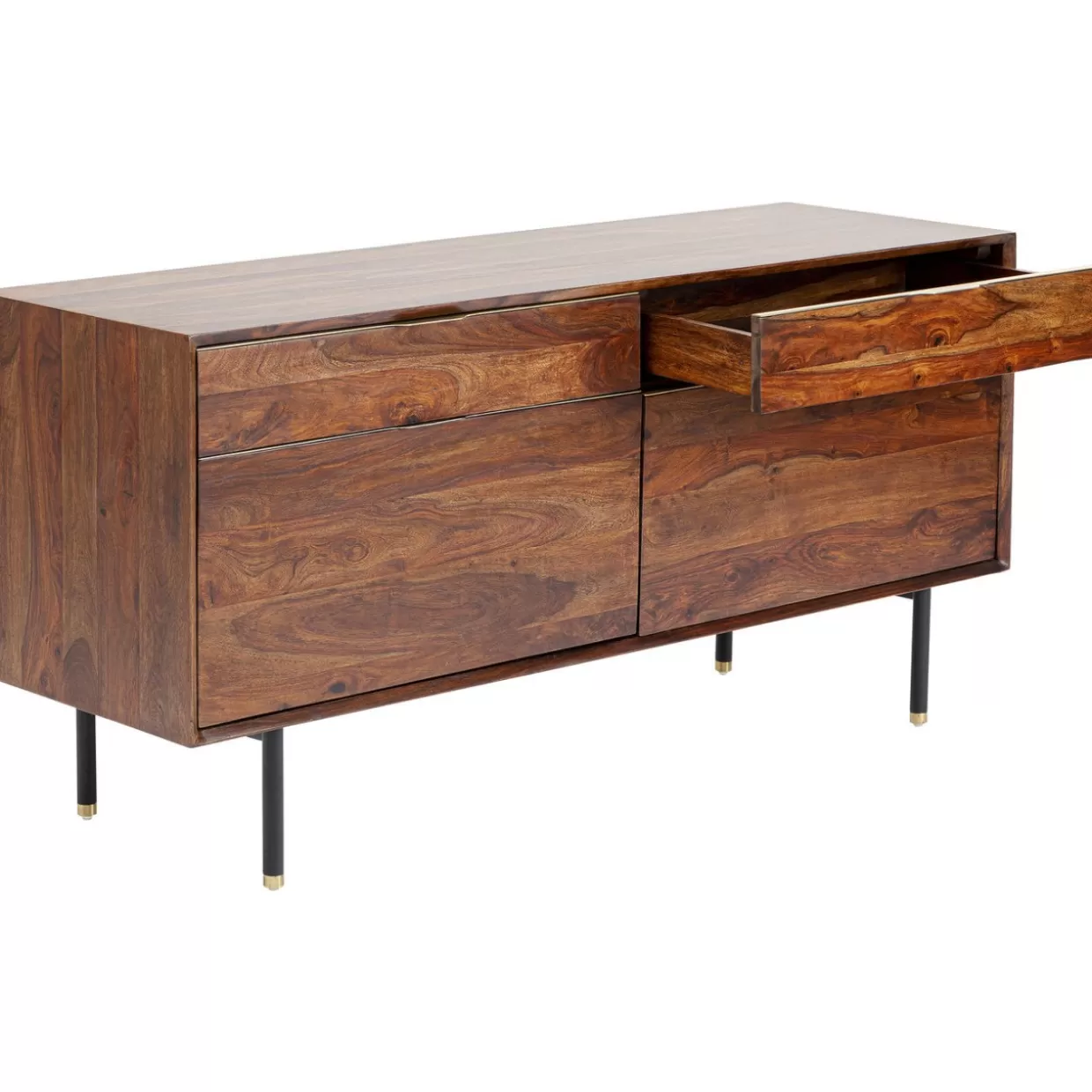 Credenza funzionale Ravello 140 - Cassettiera moderna con design elegante e struttura resistente | Collezione esclusiva KARE per soggiorni raffinati