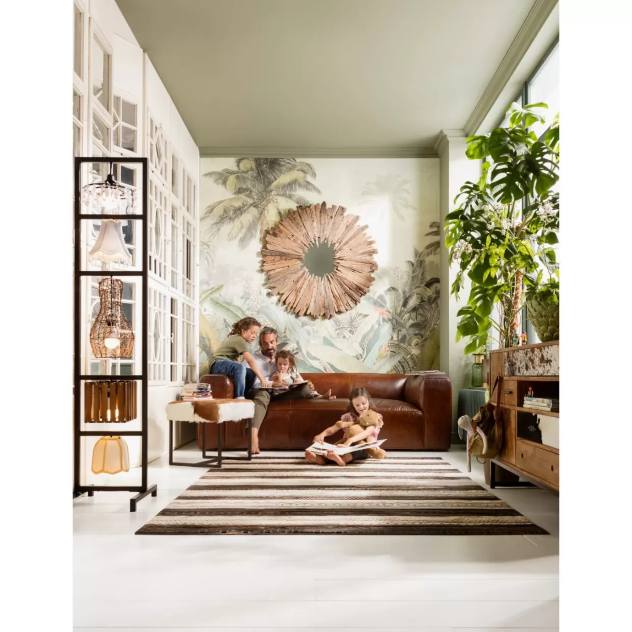 Design KARE: Comò Moderni e Credenze Eleganti per il Soggiorno | Credenza Stilistica con Motivo Rodeo, Mobile Sala da Pranzo