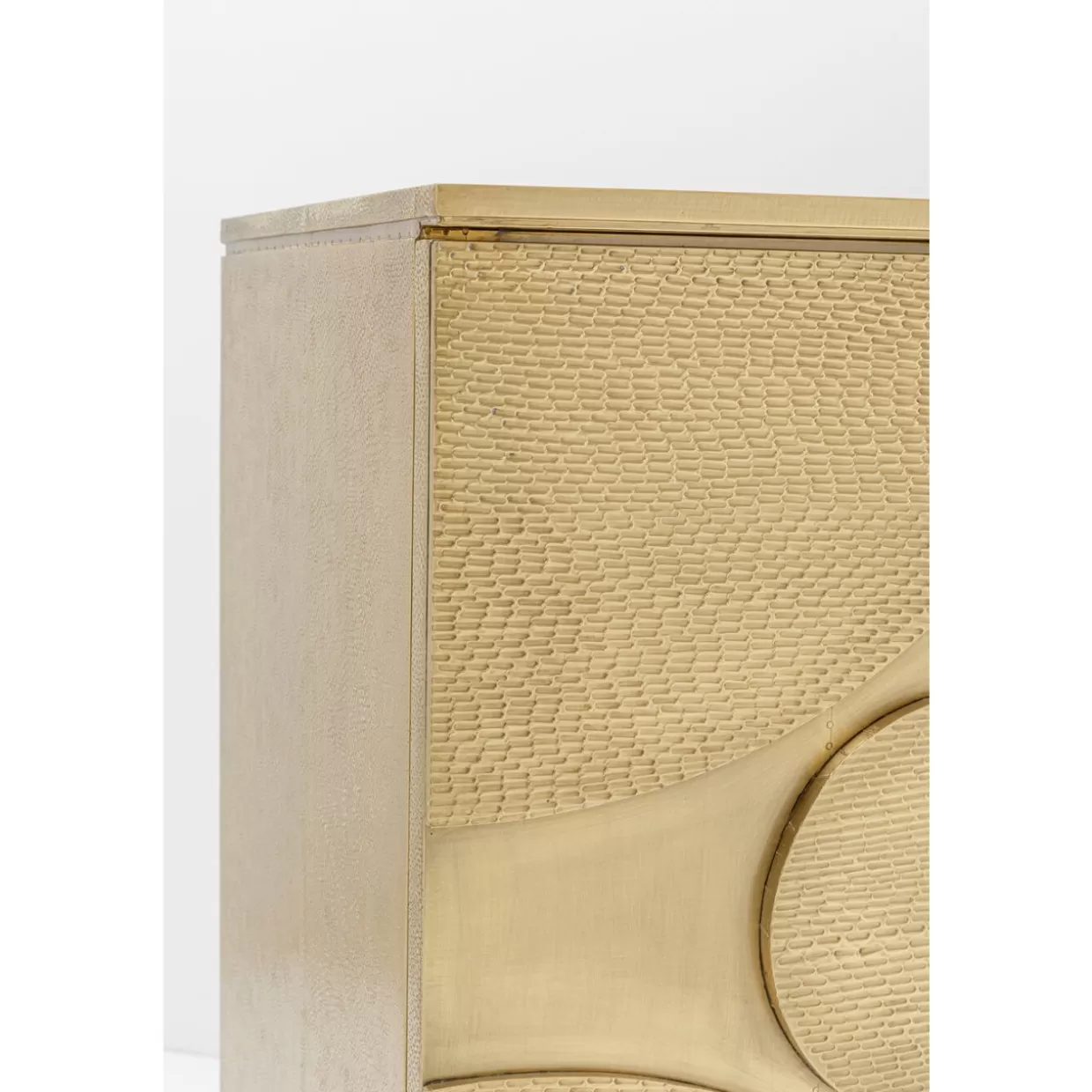 Credenza Solaris KARE Design - Comò moderno con ante lisce, dimensioni 123x87 cm per soggiorno elegante