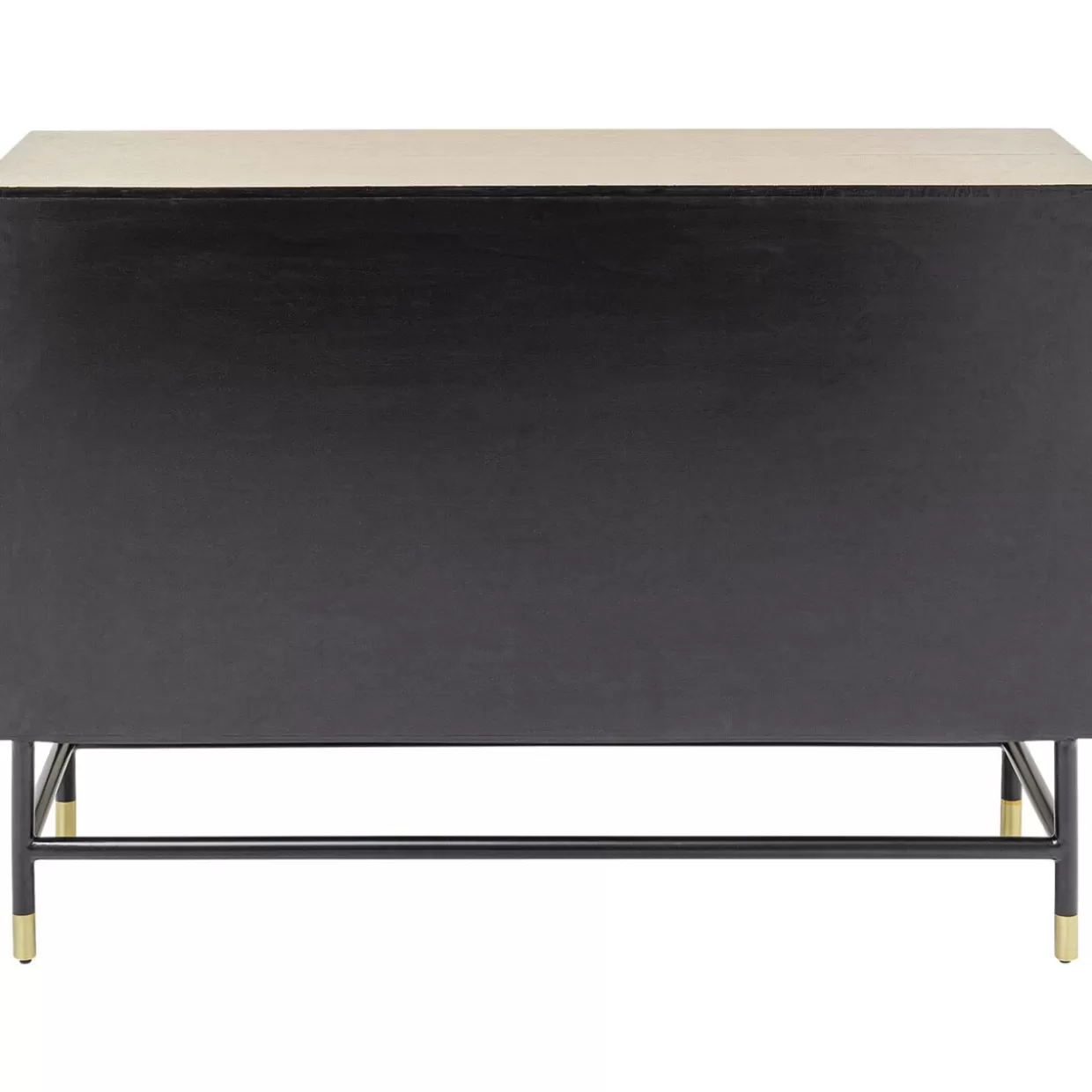 Credenza Solaris KARE Design - Comò moderno con ante lisce, dimensioni 123x87 cm per soggiorno elegante