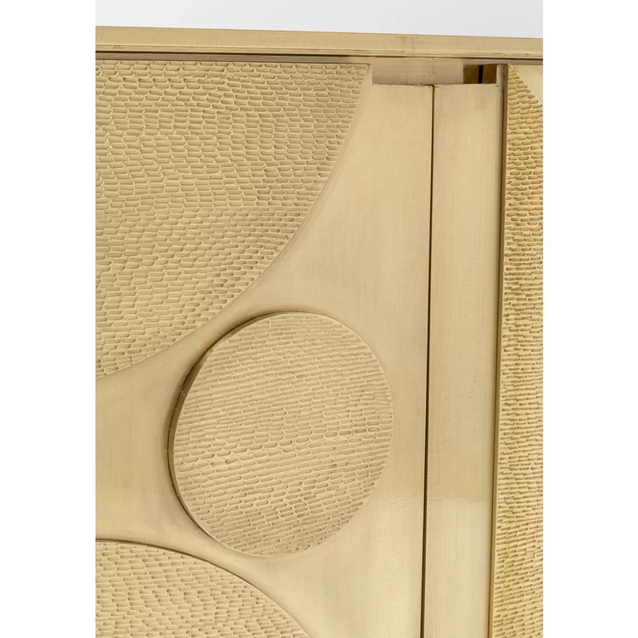 Credenza Solaris KARE Design - Comò moderno con ante lisce, dimensioni 123x87 cm per soggiorno elegante