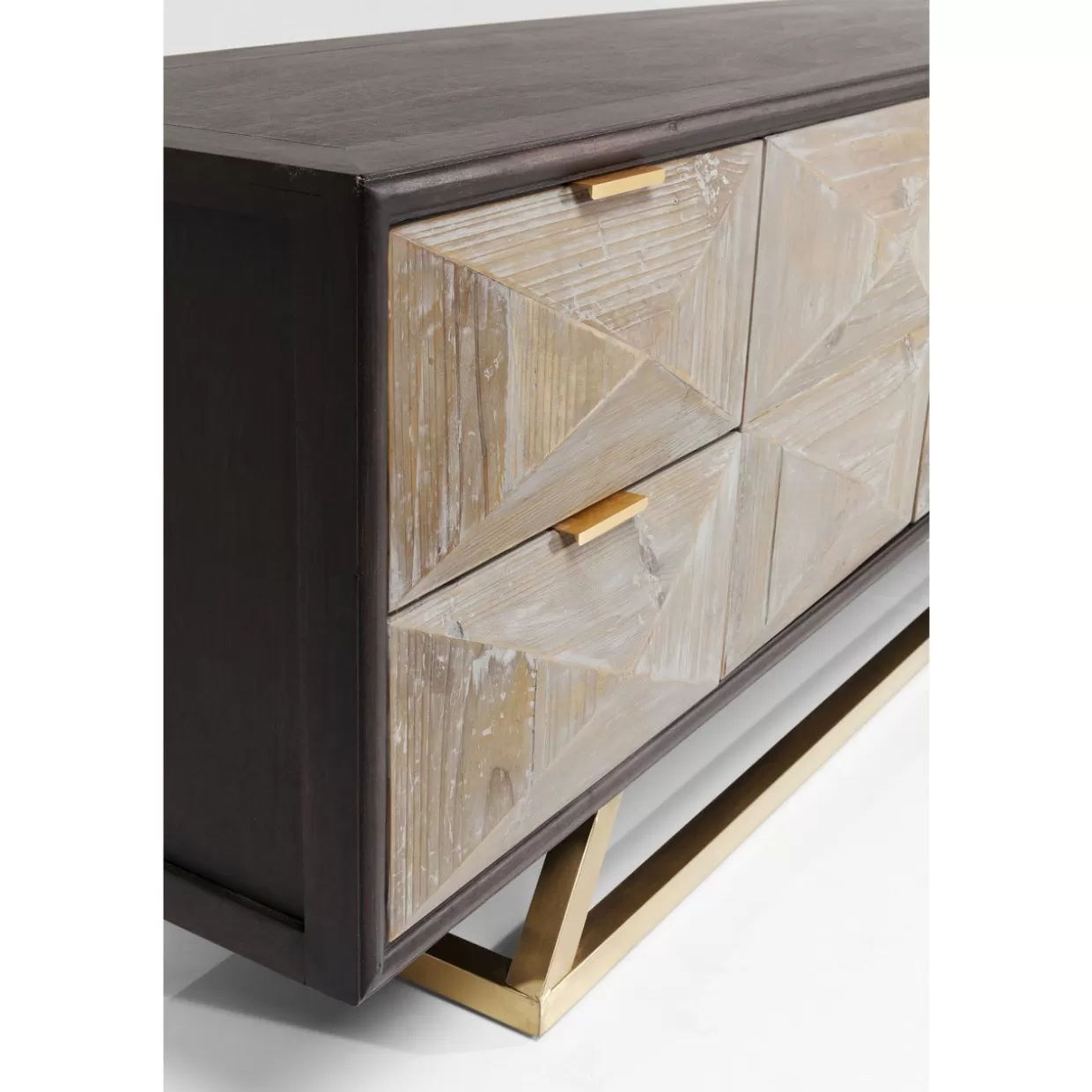 Credenza Triangolo e Comò Moderni | Design Geometrico KARE per Arredi Eleganti