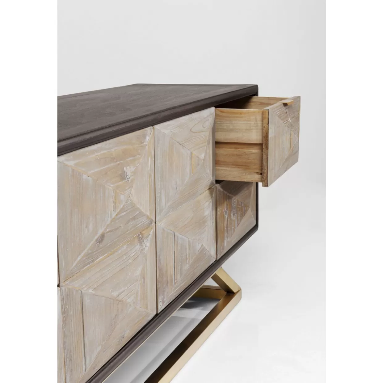 Credenza Triangolo e Comò Moderni | Design Geometrico KARE per Arredi Eleganti