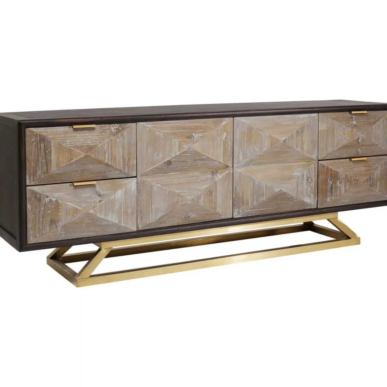 Credenza Triangolo e Comò Moderni | Design Geometrico KARE per Arredi Eleganti
