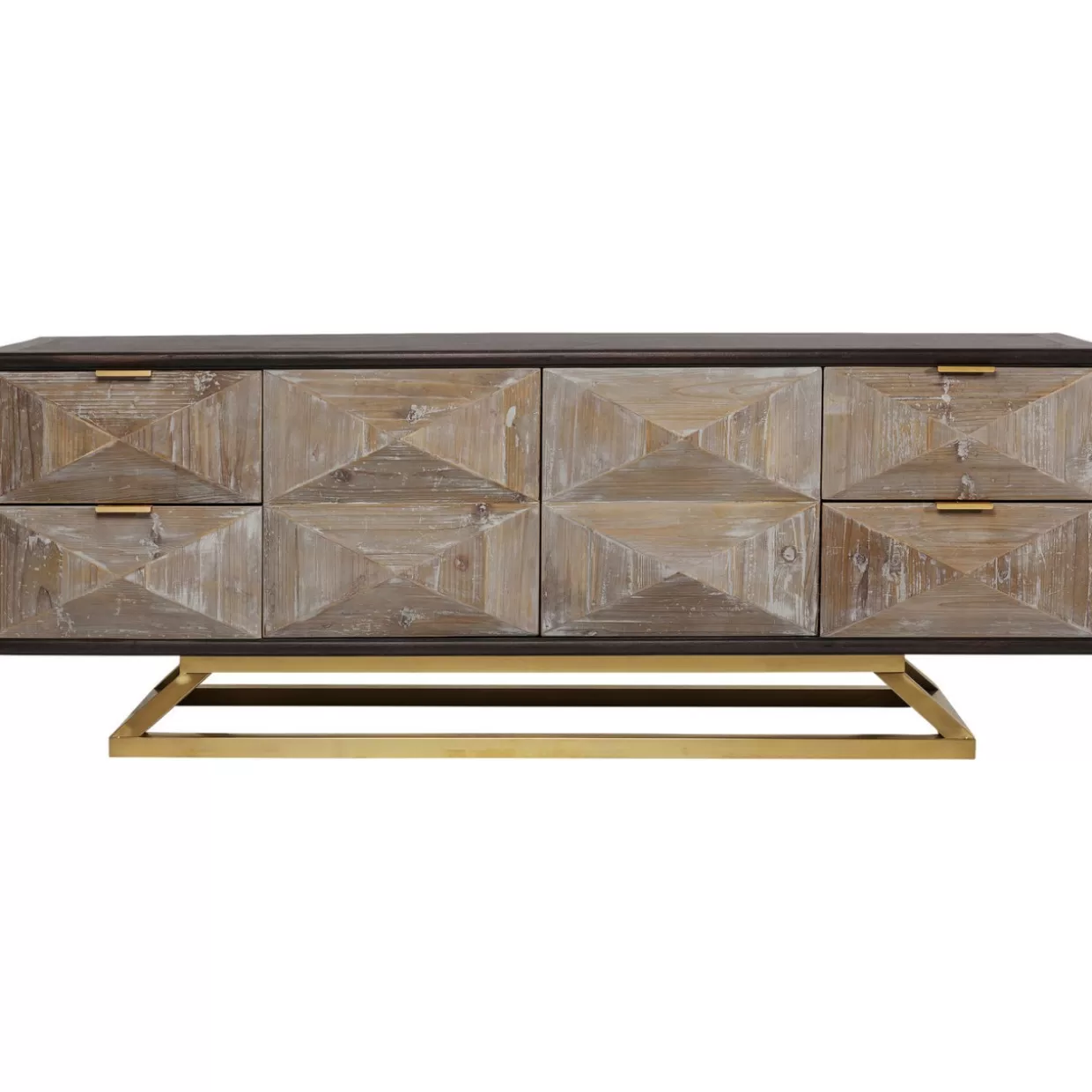 Credenza Triangolo e Comò Moderni | Design Geometrico KARE per Arredi Eleganti