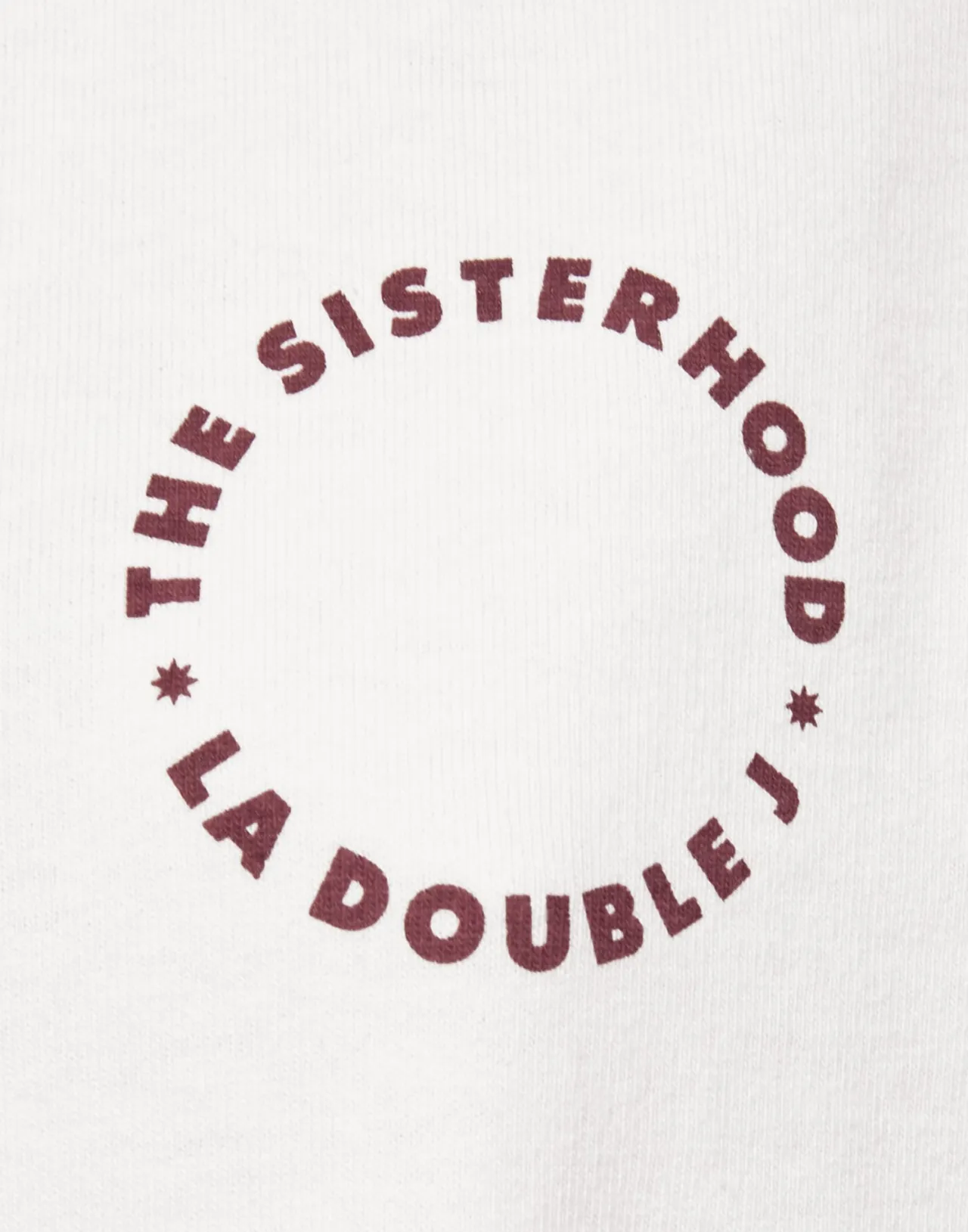 Maglietta Unisex La DoubleJ - Grafica Esclusiva in Morbido Jersey, Ispirata alla Collezione Sisterhood con Stampa Vivace