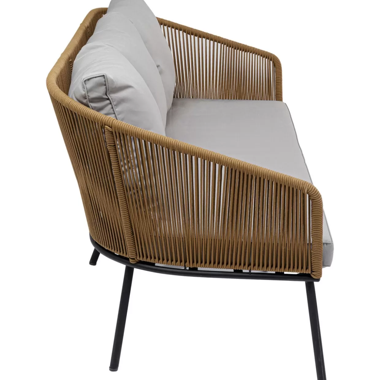 Set Giardino Elba - 4 Elementi | Arredo Esterno KARE Design con Cuscini Resistente alle Intemperie