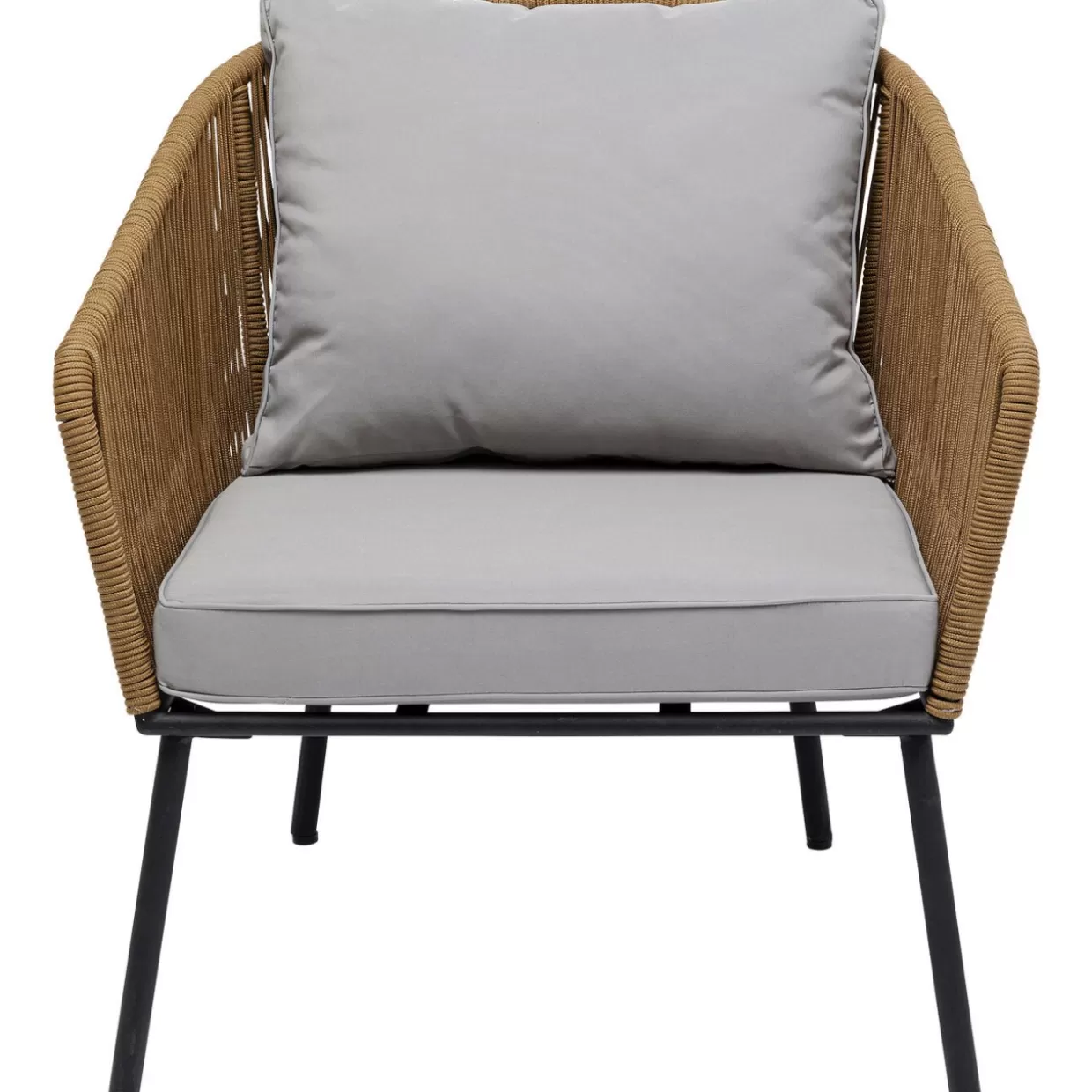 Set Giardino Elba - 4 Elementi | Arredo Esterno KARE Design con Cuscini Resistente alle Intemperie