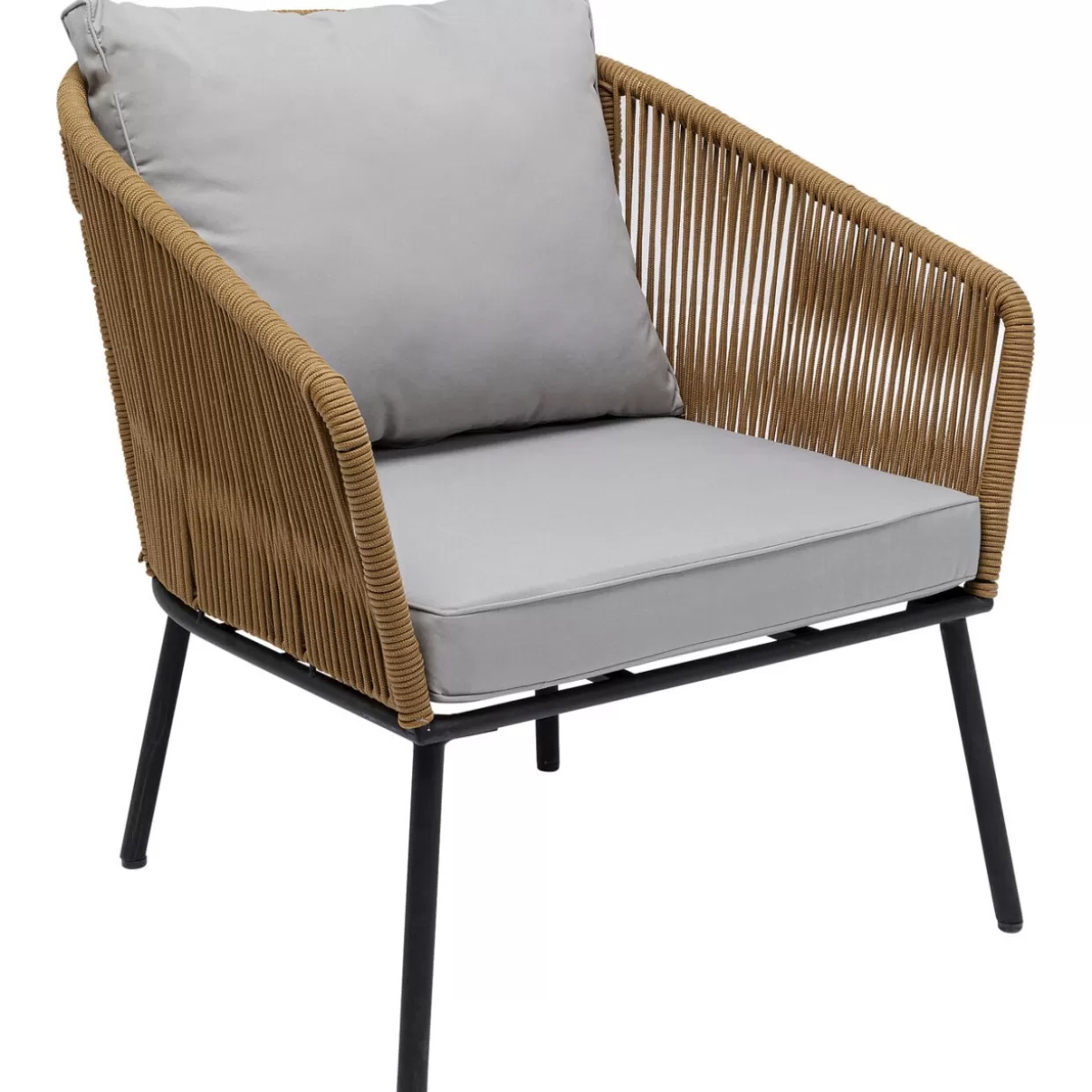 Set Giardino Elba - 4 Elementi | Arredo Esterno KARE Design con Cuscini Resistente alle Intemperie