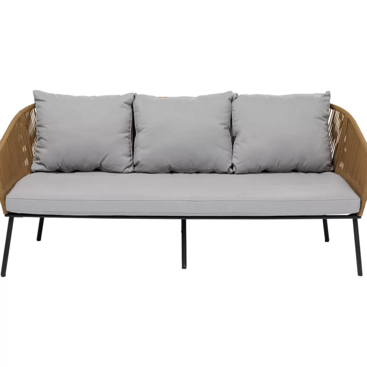 Set Giardino Elba - 4 Elementi | Arredo Esterno KARE Design con Cuscini Resistente alle Intemperie