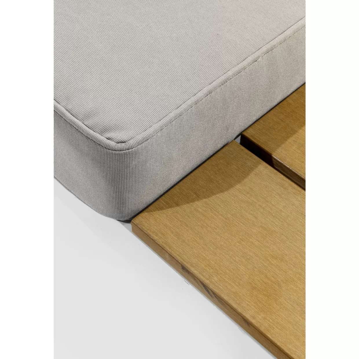 KARE Design - Set da Esterno Elegante Holiday Bianco, 4 Pezzi per Relax all'Aperto