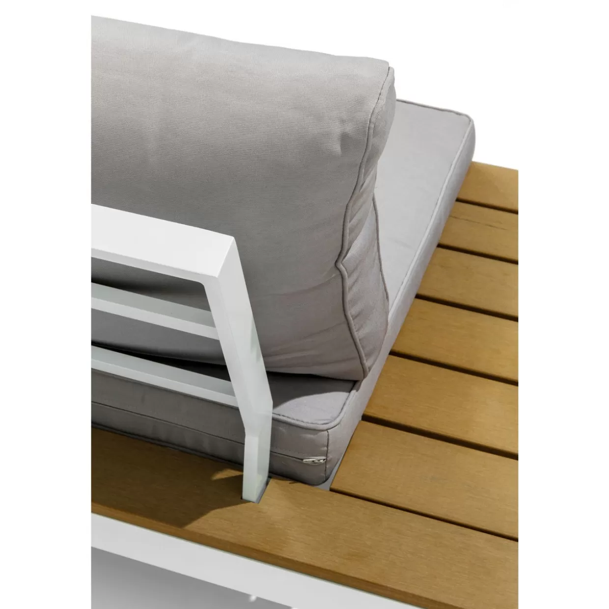 KARE Design - Set da Esterno Elegante Holiday Bianco, 4 Pezzi per Relax all'Aperto