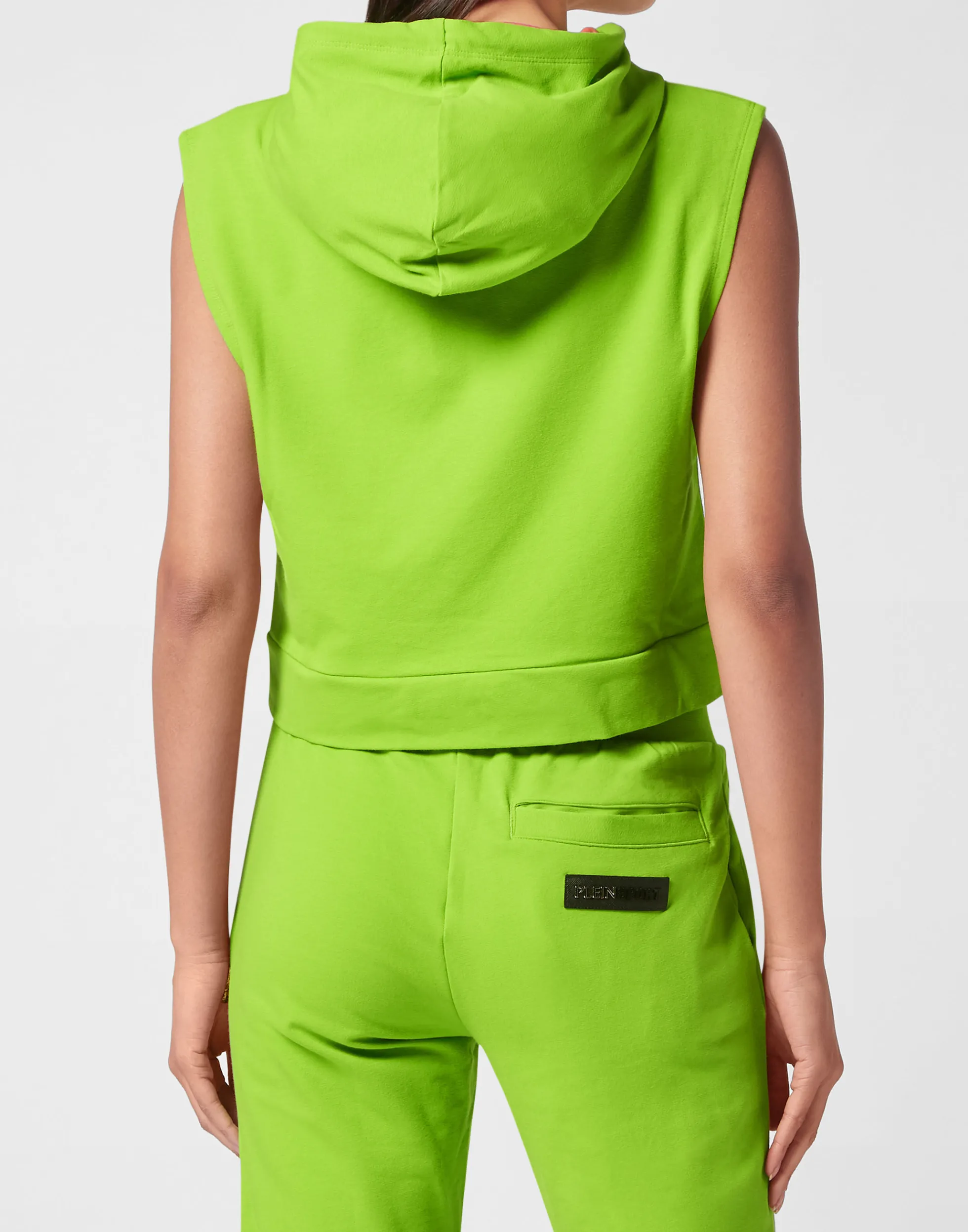 Felpa Sportiva Senza Maniche con Cappuccio - Intimo Casual per Donna, Design Attivo e Confortevole