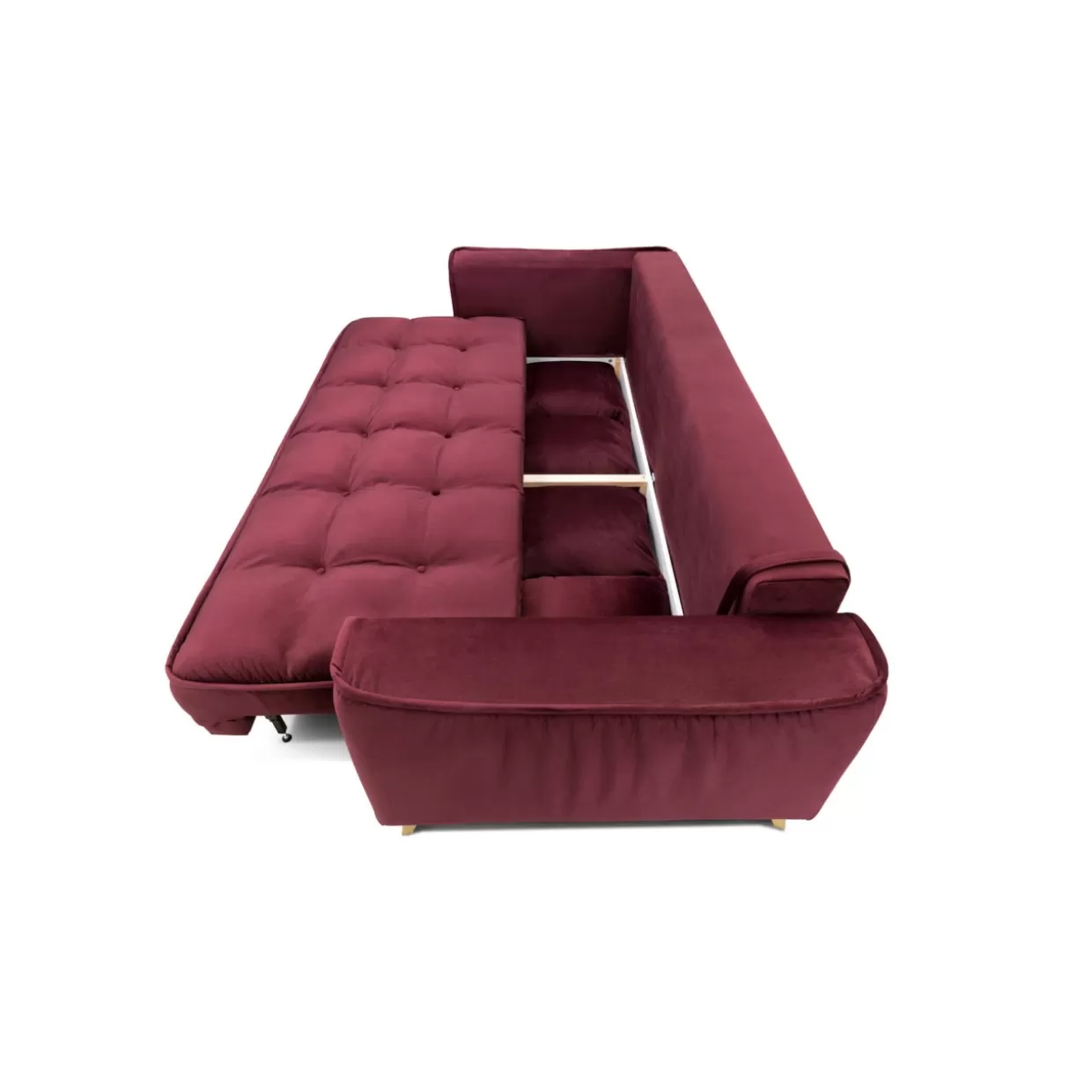 Divano Moderno Benita 3 Posti con Letto | KARE Design - Sofà Convertibile a 3 Posti, Design Accogliente e Funzione Notturna Integrata