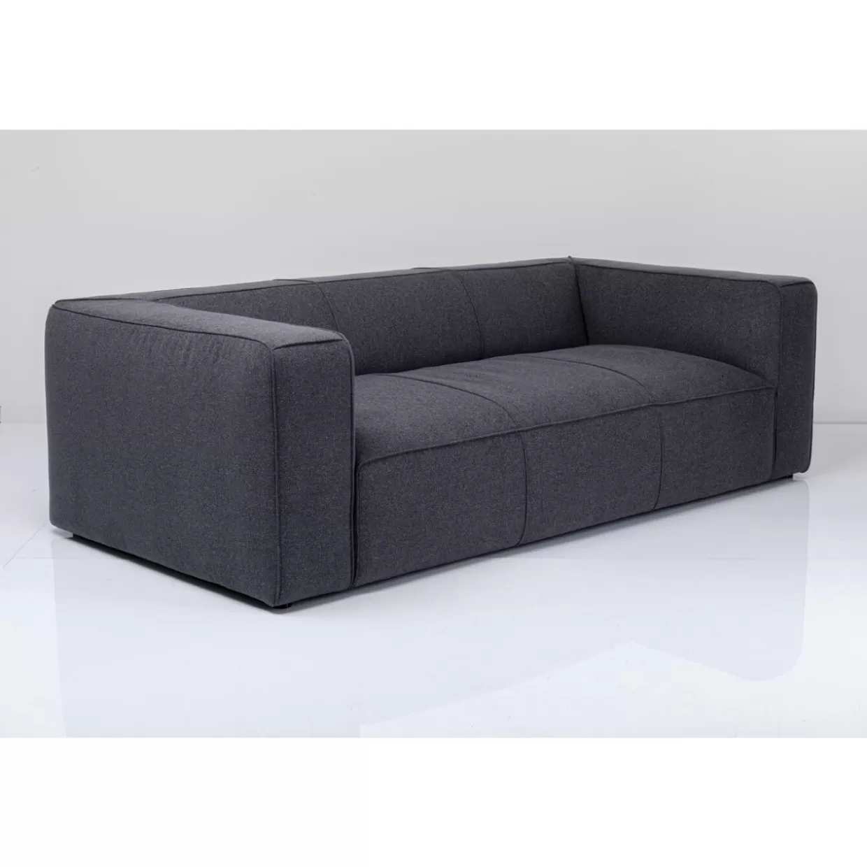 KARE Design Cubetto - Divano Elegante 3 Posti Grigio Antracite, 220 cm per Soggiorno Moderno 

：

Divano Moderno Cubetto 3 Posti KARE Design - Grigio Antracite, Larghezza 220 cm, Confortevile per Salotto 

：
Ampio divano KARE Cubetto in tessuto grigio antracite - 3 posti relax 220 cm, design contemporaneo per la tua casa