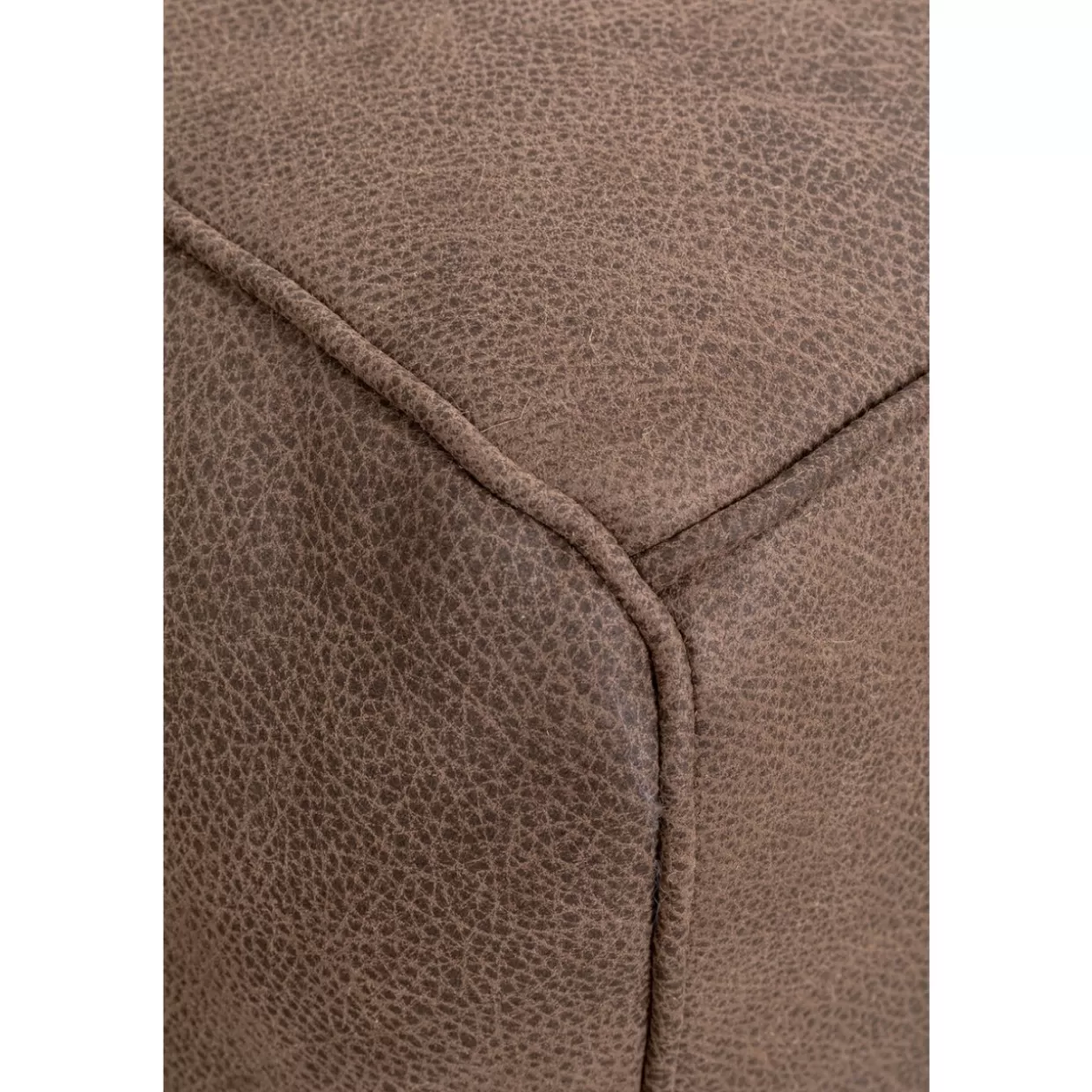 KARE Design Divano Moderno Cubetto 3 Posti – Grigio Taupe, Confortevole e Spazioso (220 cm)