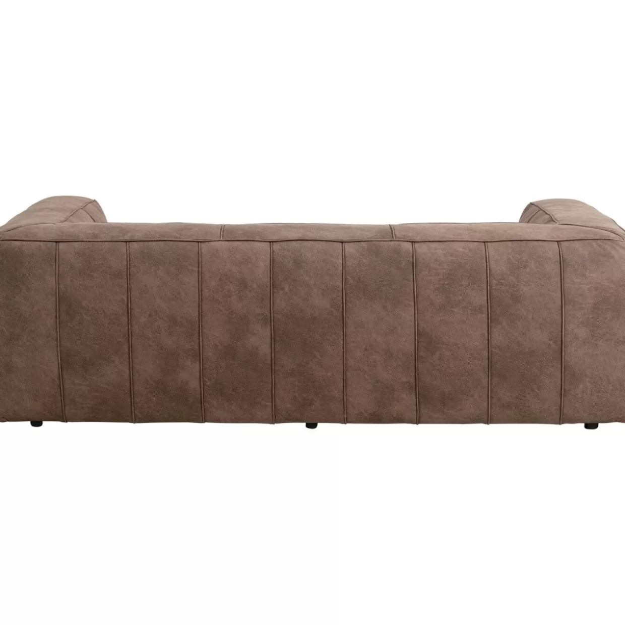 KARE Design Divano Moderno Cubetto 3 Posti – Grigio Taupe, Confortevole e Spazioso (220 cm)