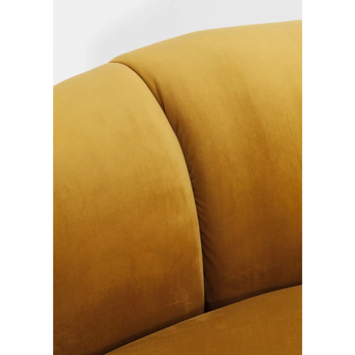 KARE Design - Divano Dschinn 3 Posti in Ambra, Moderno Soggiorno 233 cm, Comodo per Salotti 

(：Ambra，)