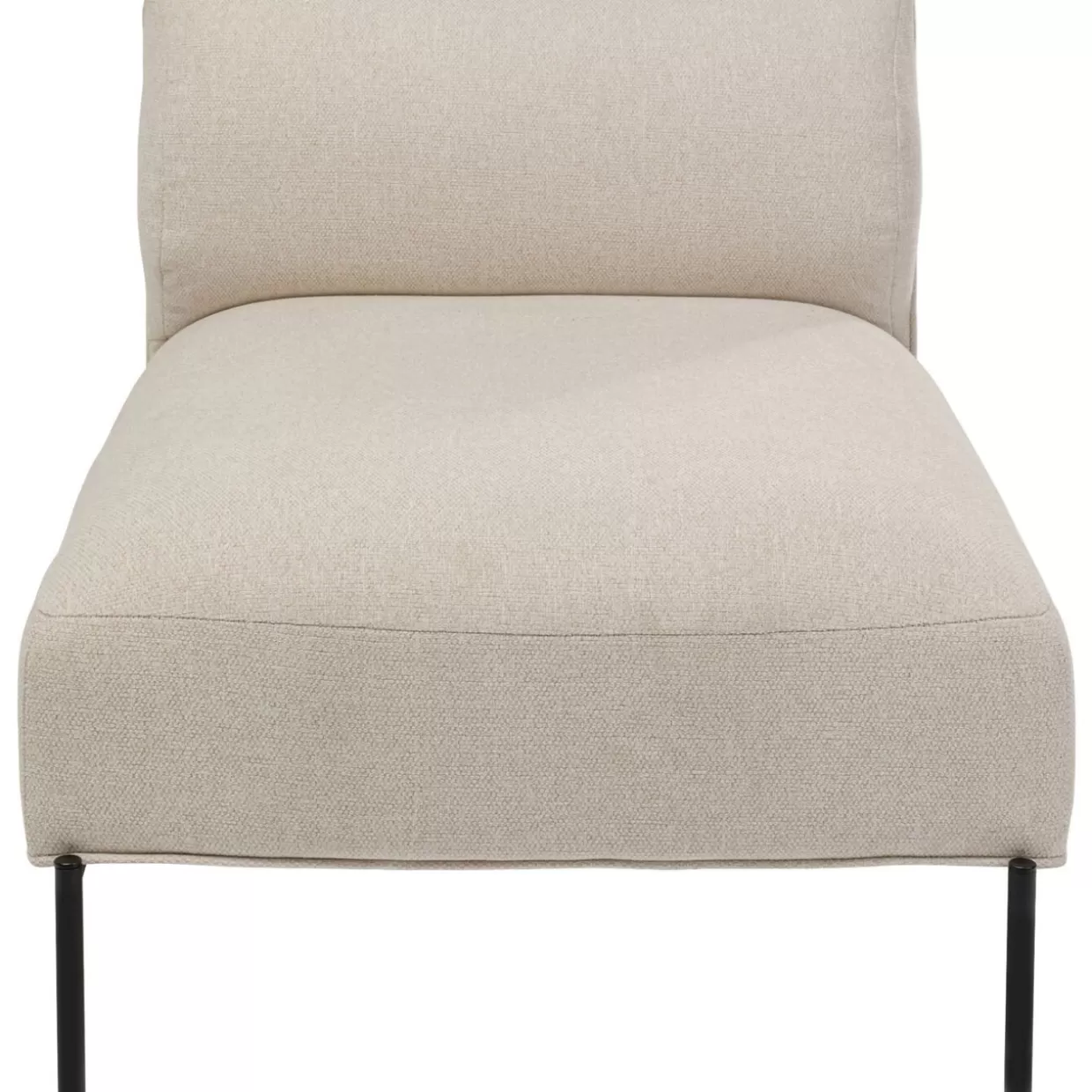Divano Element 'Chiara' in morbida crema - Design elegante e confortevole da KARE, 76 cm