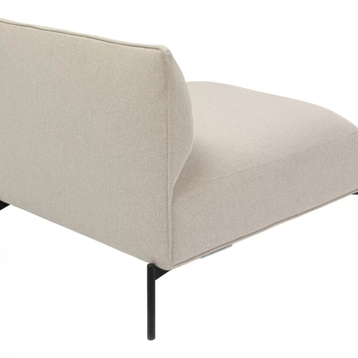 Divano Element 'Chiara' in morbida crema - Design elegante e confortevole da KARE, 76 cm