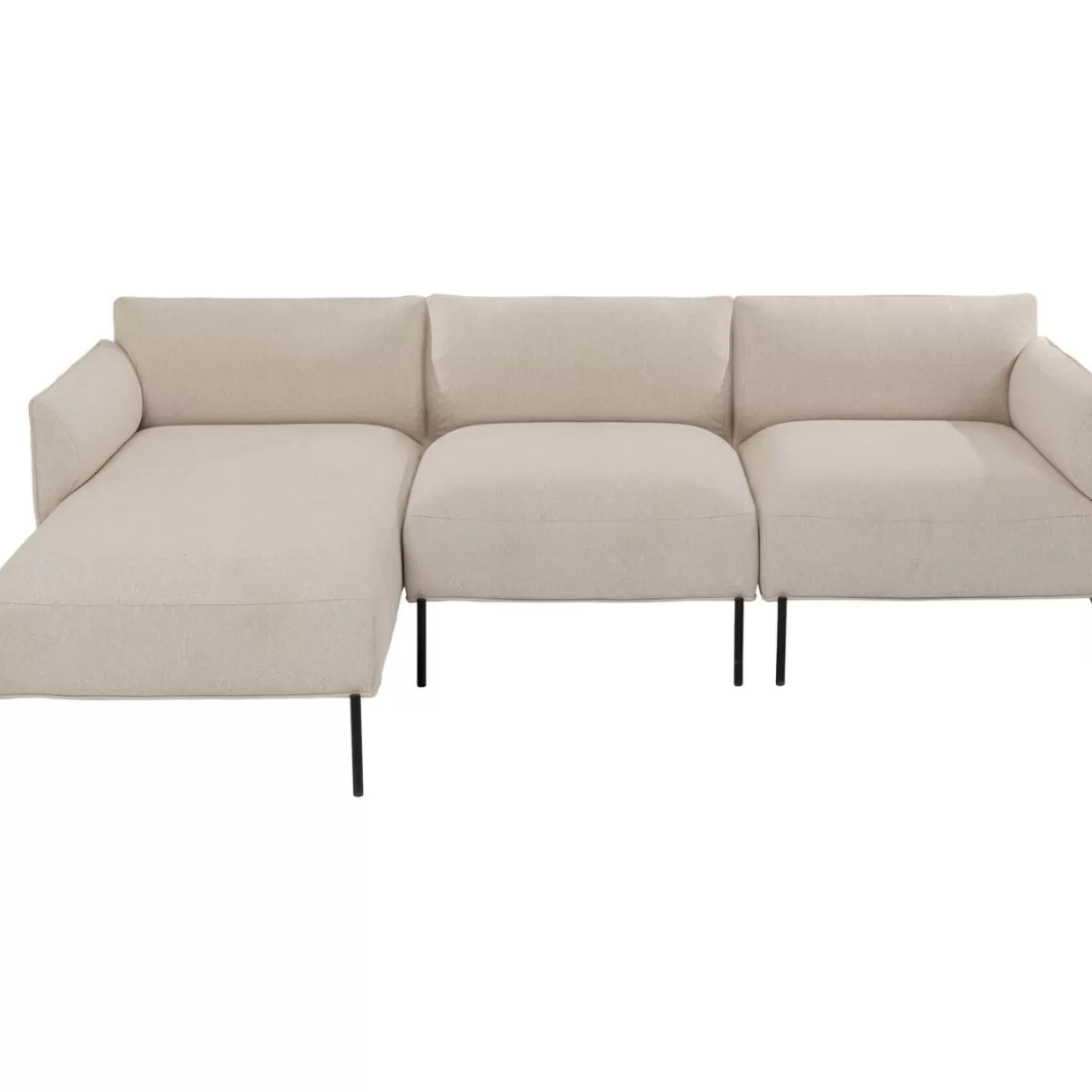 Divano Element 'Chiara' in morbida crema - Design elegante e confortevole da KARE, 76 cm