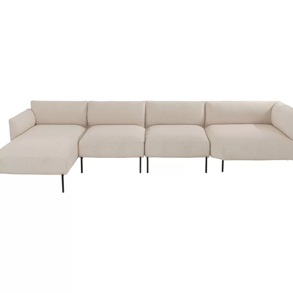 Divano Element 'Chiara' in morbida crema - Design elegante e confortevole da KARE, 76 cm