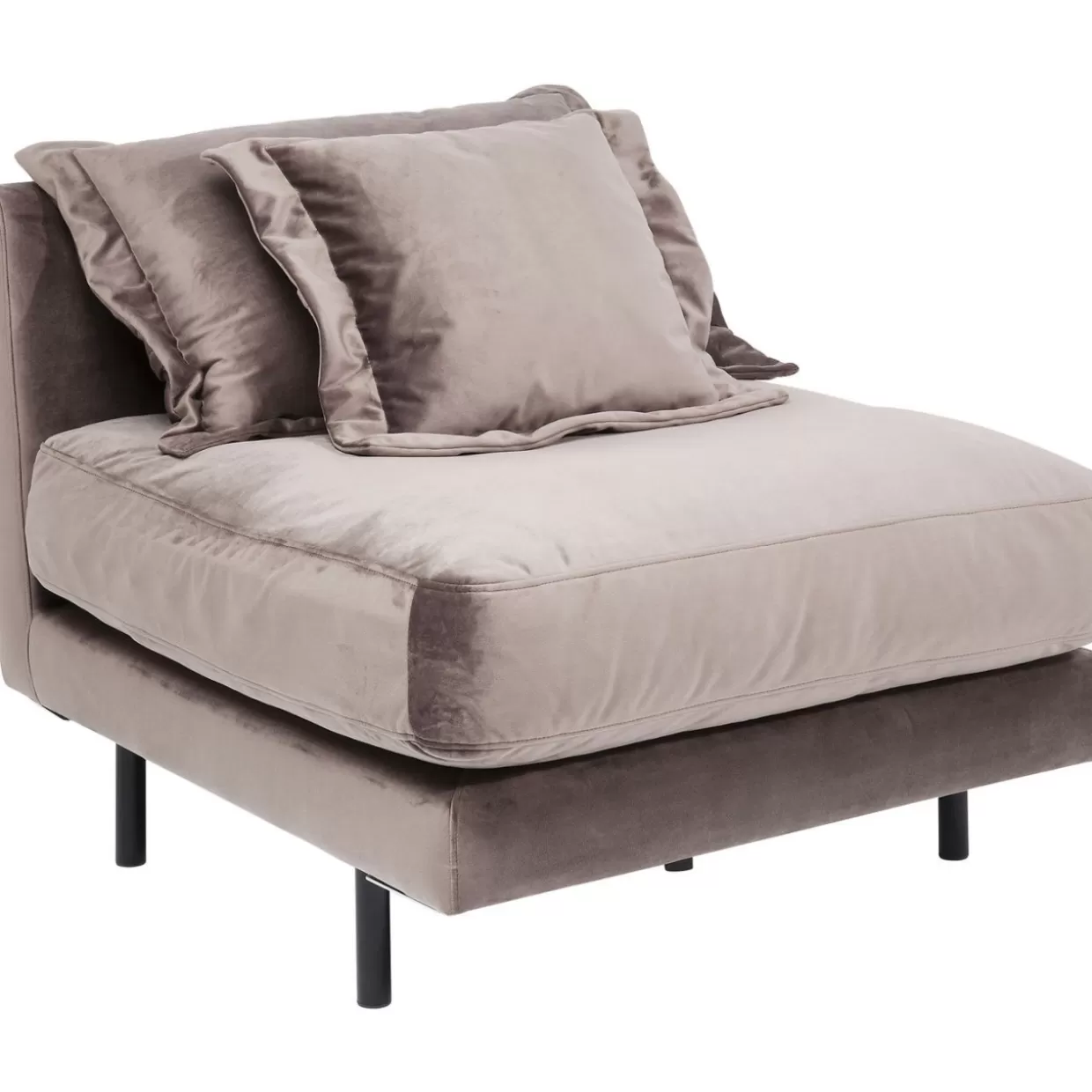 KARE Design - Divani e Comode Poltrone Elemento Ninnananna, Colore Grigio Taupe per Ambienti Accoglienti