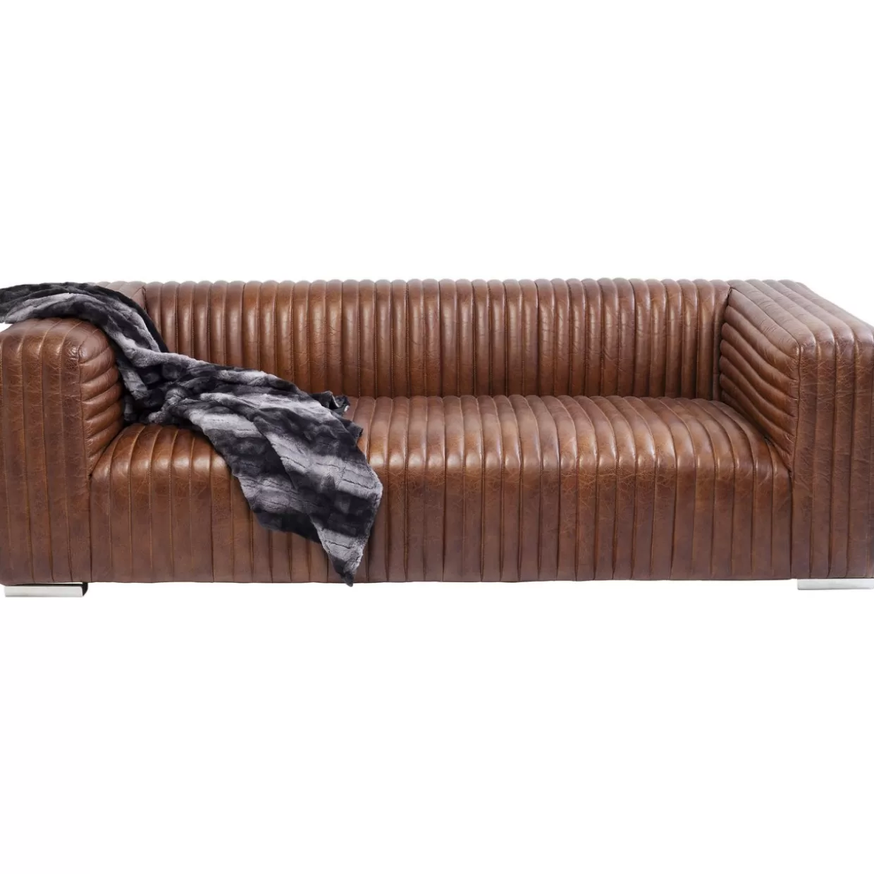 KARE Design Arredo Casa: Divano Malibu 3 Posti con Struttura Premium - Soluzione Comoda per Soggiorni Moderni