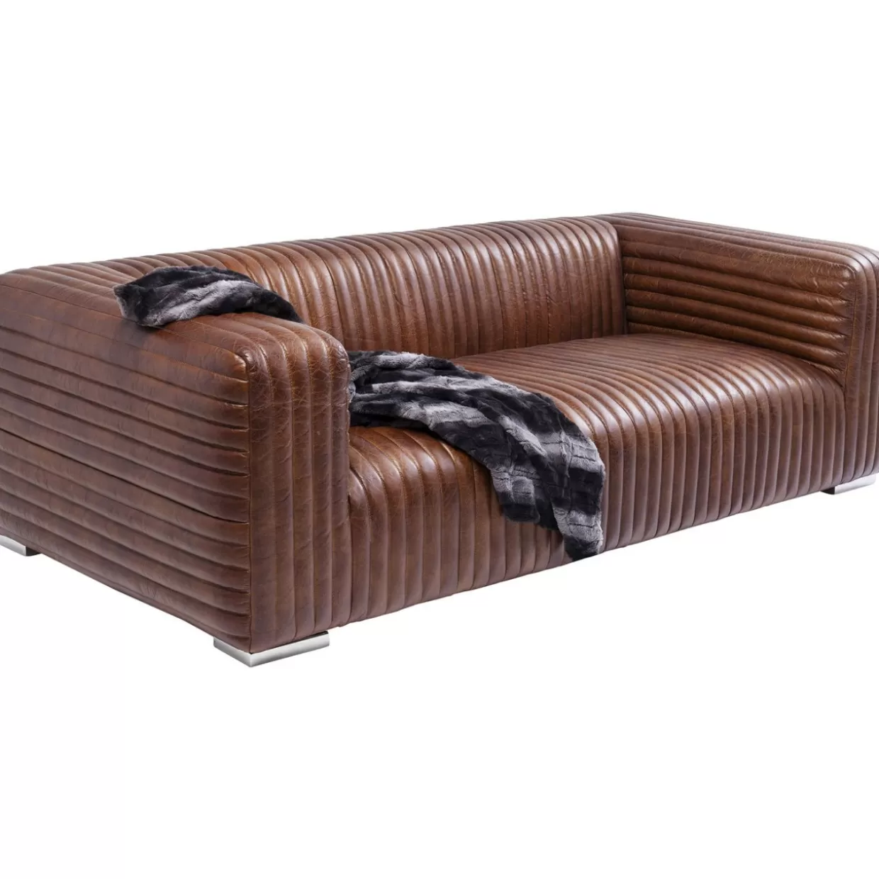 KARE Design Arredo Casa: Divano Malibu 3 Posti con Struttura Premium - Soluzione Comoda per Soggiorni Moderni