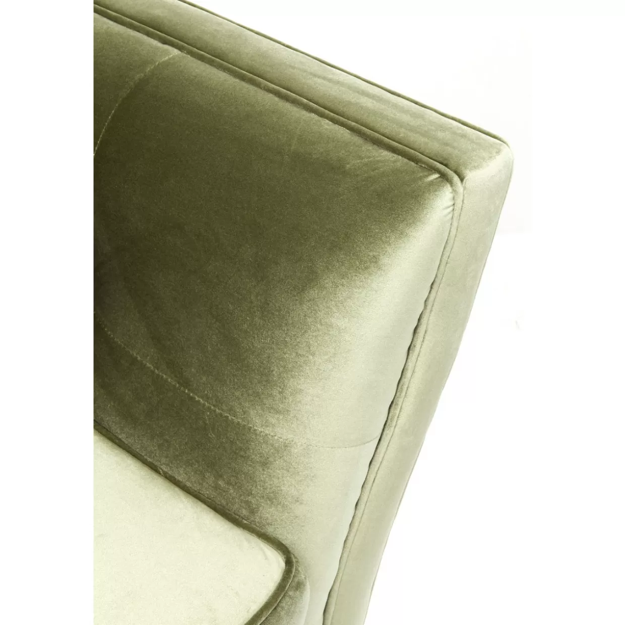 KARE-Design Divano Rimini 2 Posti in Verde Foglia - Sofà Moderno con Rivestimento Premium per Soggiorno Accogliente