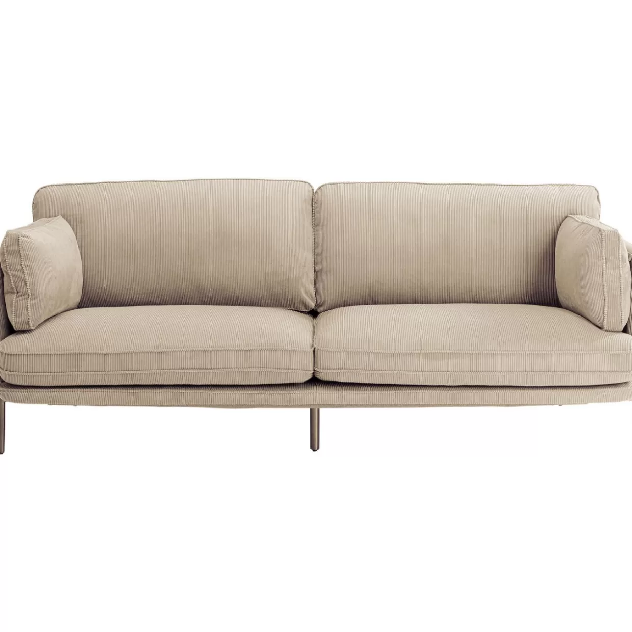 Divano Elegante Shirly a 3 Posti in Crema | Design Moderno e Confortevole by KARE