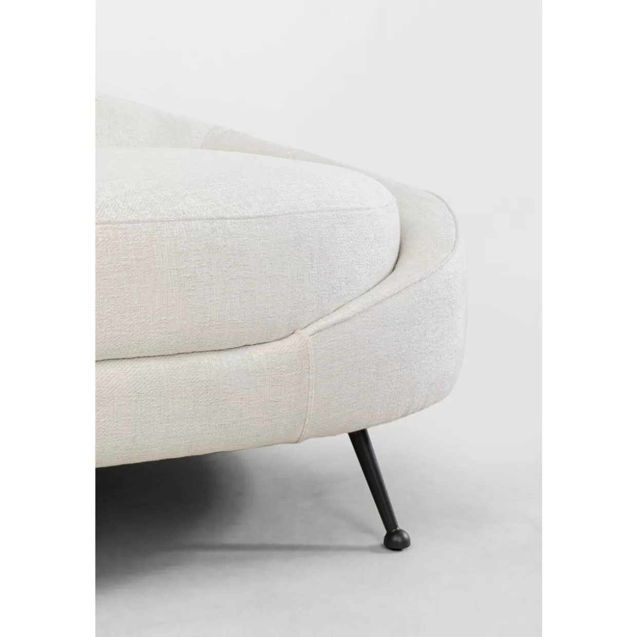 Divano Moderno Wall Street 270 cm - Salotto ad Angolo in Pelle con Design Esclusivo KARE