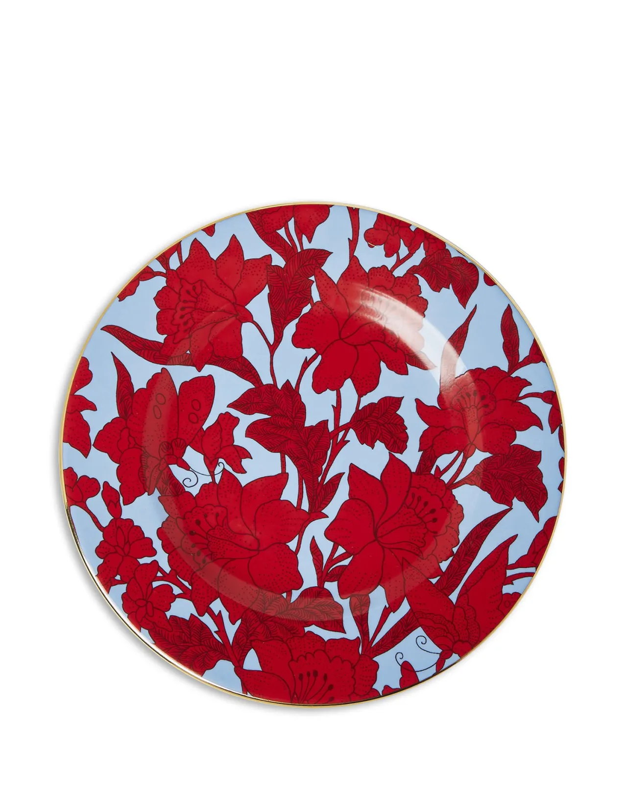 Luxury La DoubleJ · Set Elegante di Piatti Fondina e Da Portata · Porcellana Pregiata con Motivi Roman Holiday & Grappoli d'Uva · Collezione Esclusiva per Tavole Imbandite