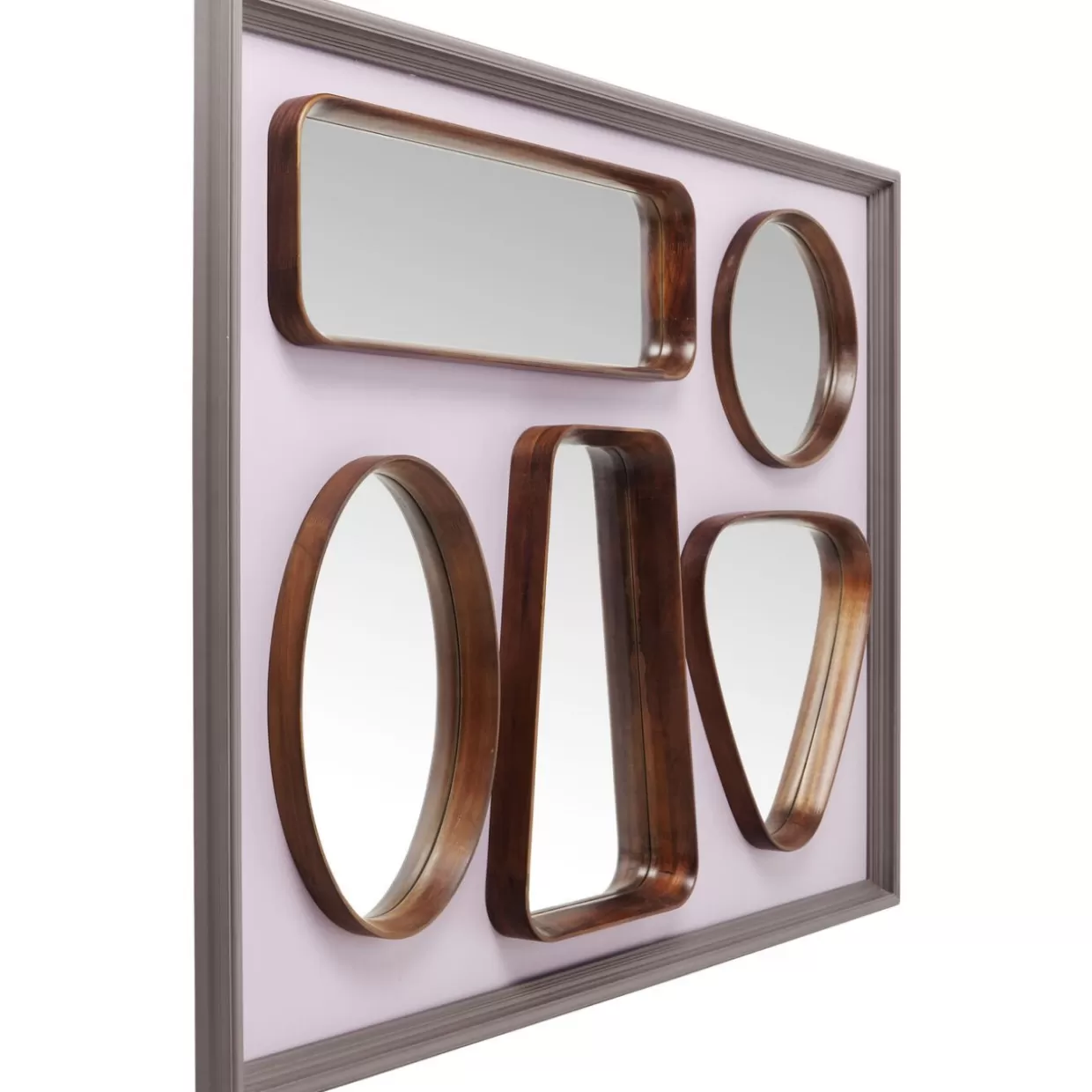 KARE Design - Specchio Decorativo Moderno con Forme Artistiche, 170x130 cm