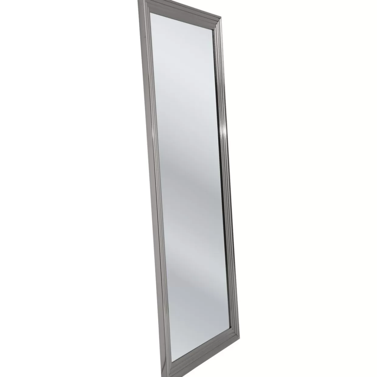 Specchio Moderno KARE Design - Cornice Lucida Eve Argento 180x90 cm per Arredamenti Ricercati