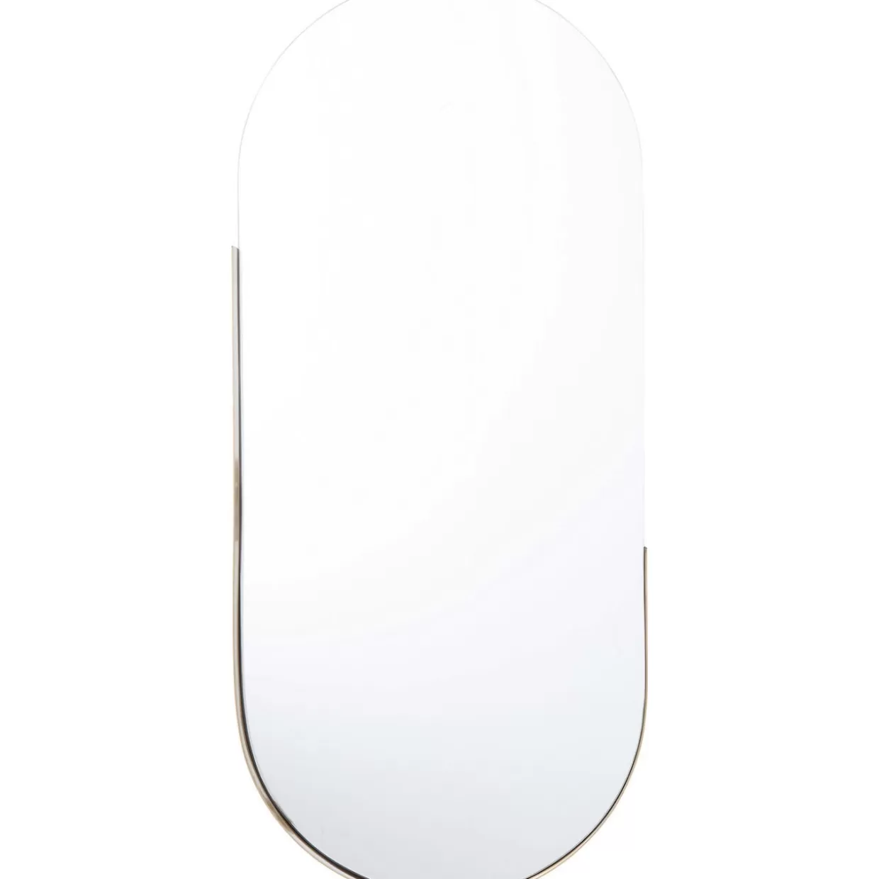Specchio ovale stile Hipster KARE Design - Formato unico 50x114 cm per arredamento creativo